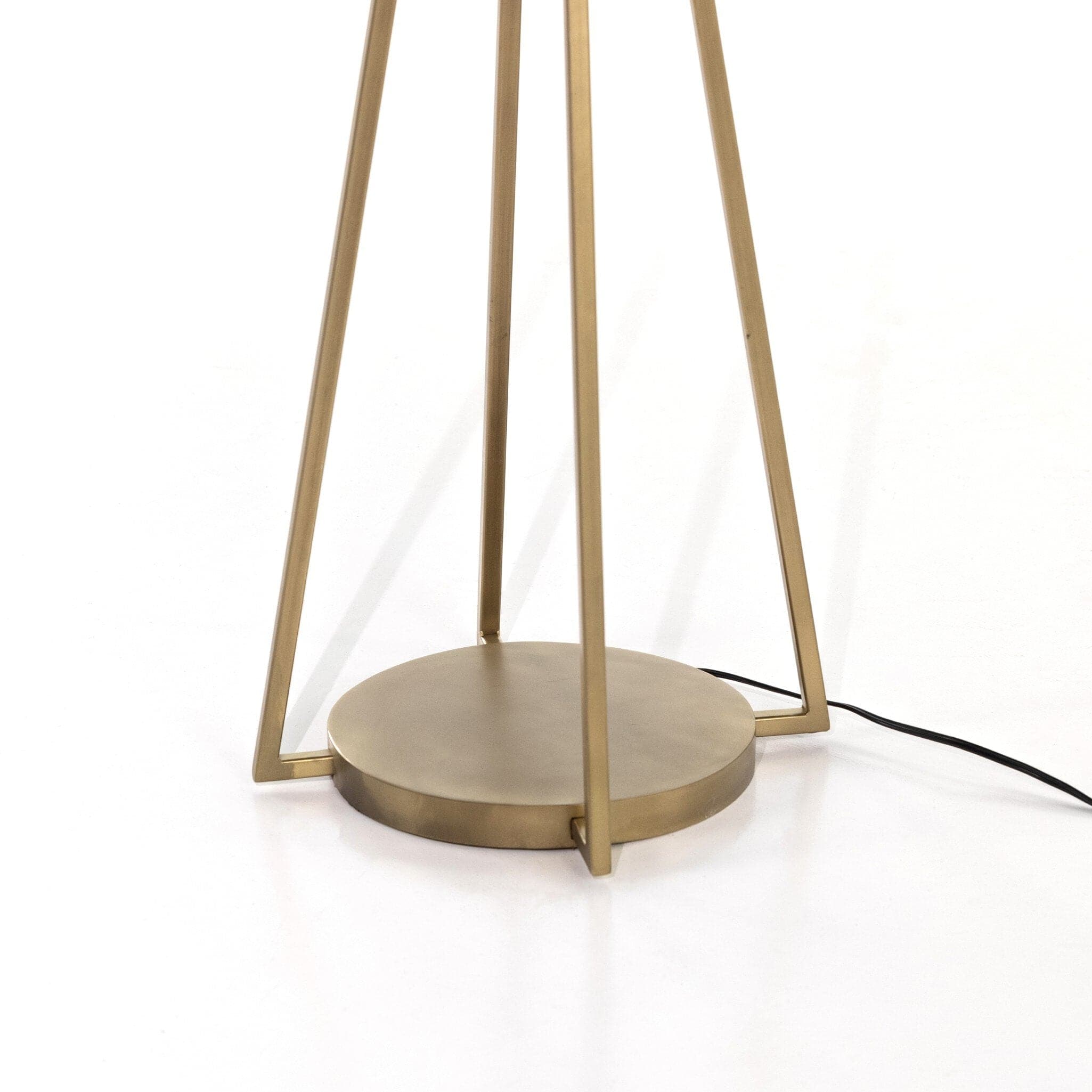 Walden Floor Lamp - Antique Brass