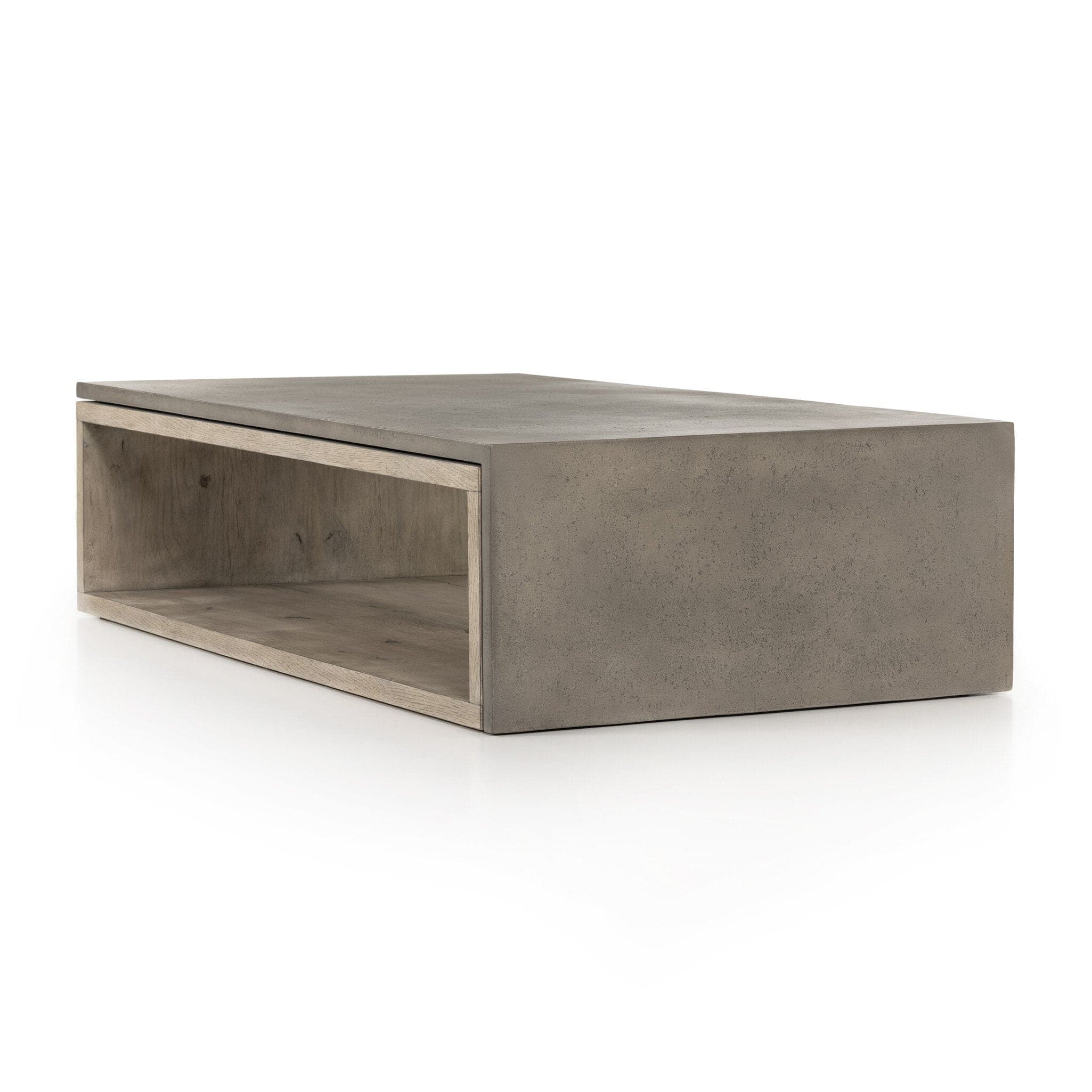 Faro Coffee Table - Dark Grey Concrete