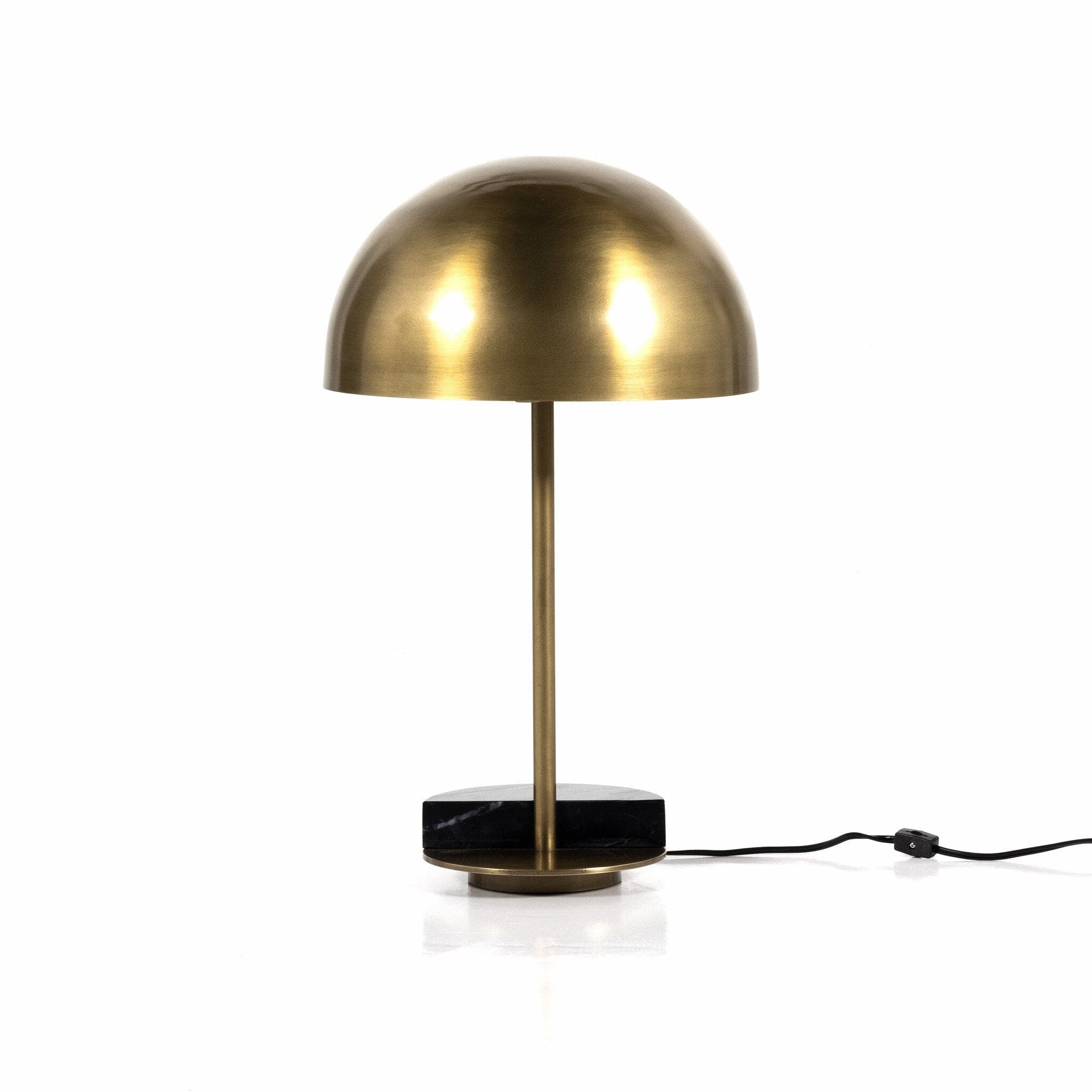 Zanda Table Lamp - Black Italian Marble