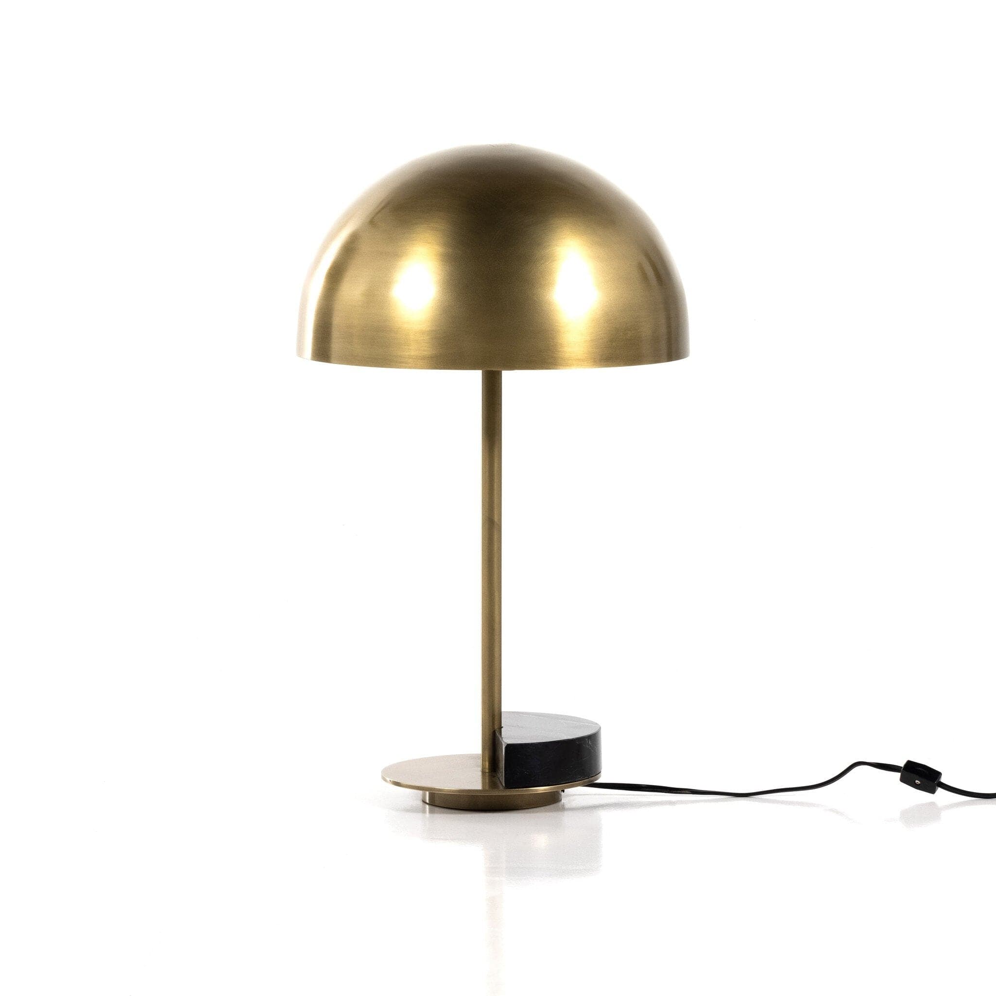 Zanda Table Lamp - Black Italian Marble