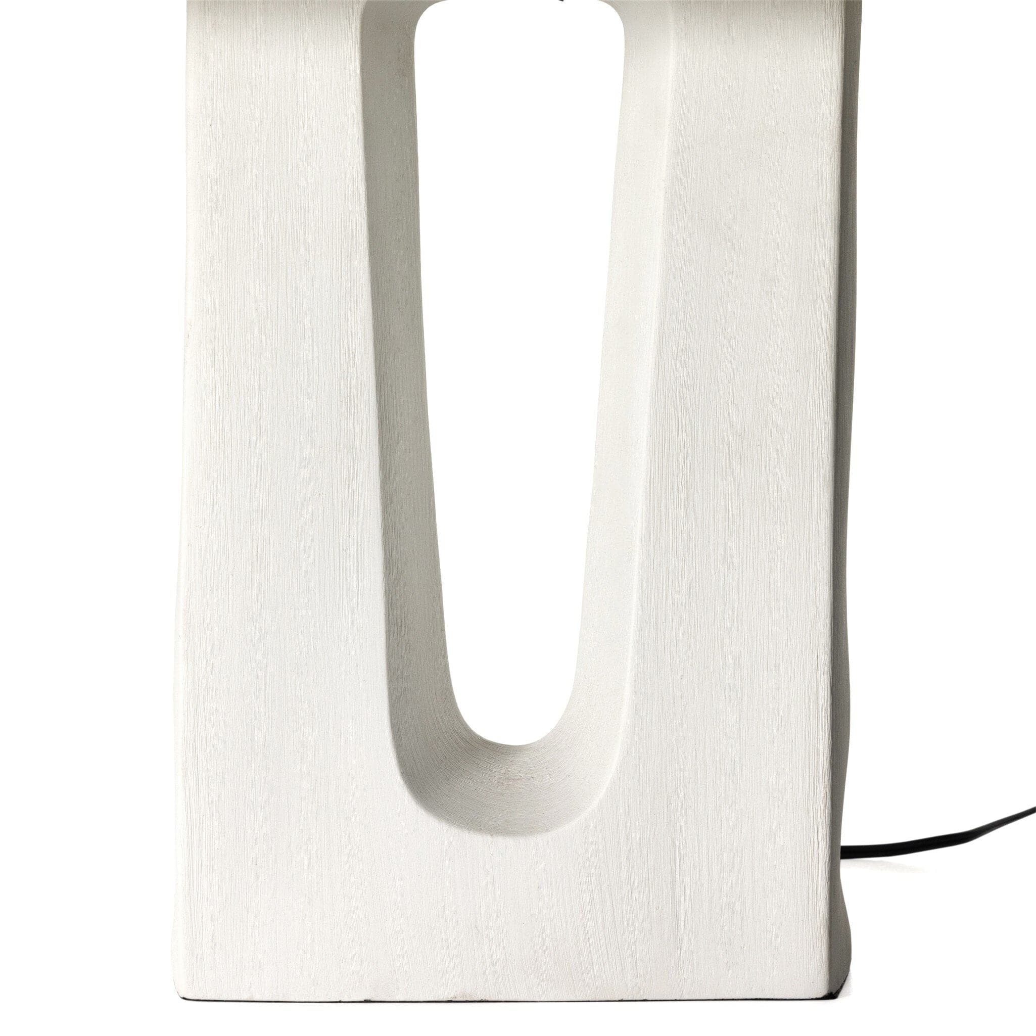 Cuit Table Lamp - Matte White Porcelain Ceramic