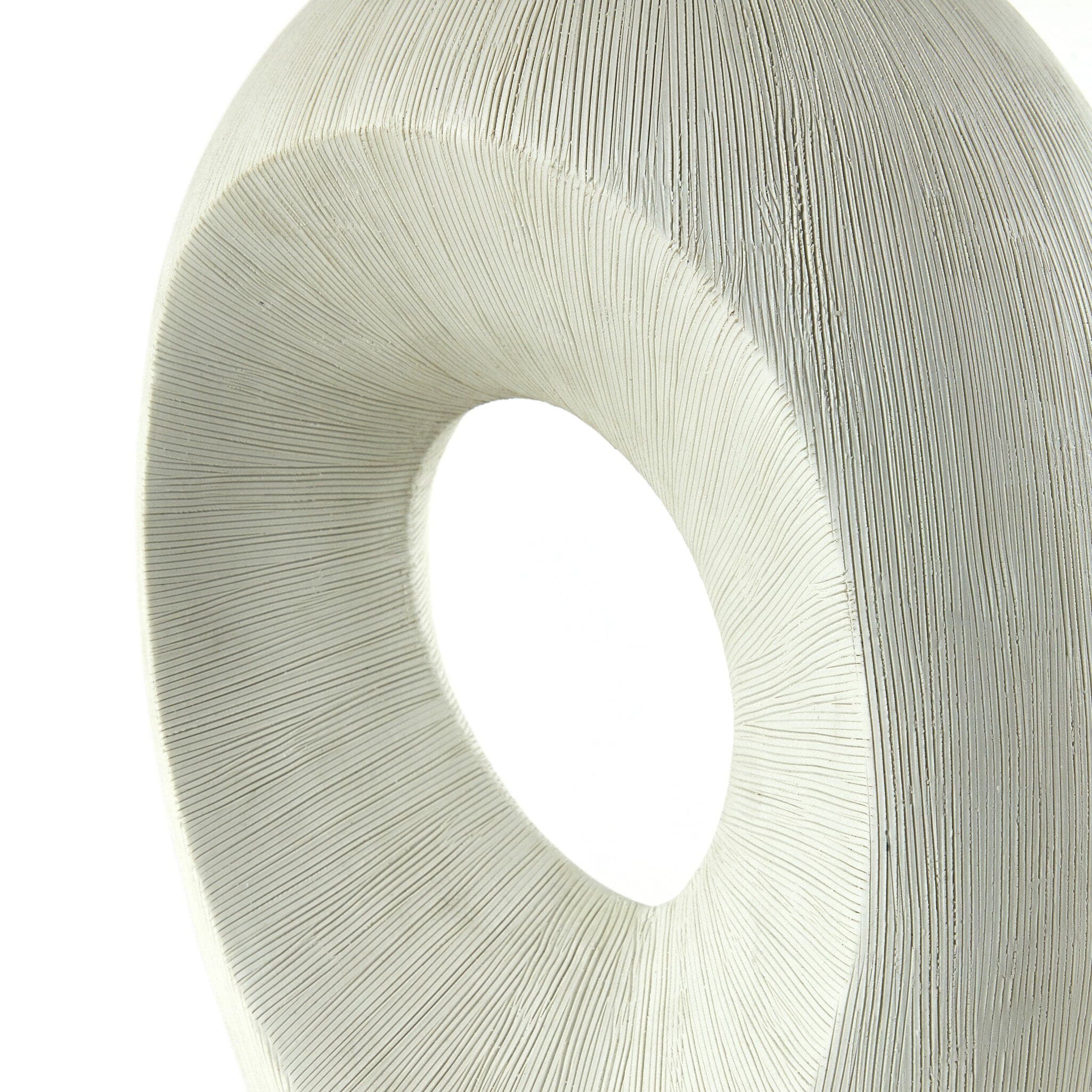 Komi Table Lamp - Textured Matte White Porcelain Ceramic