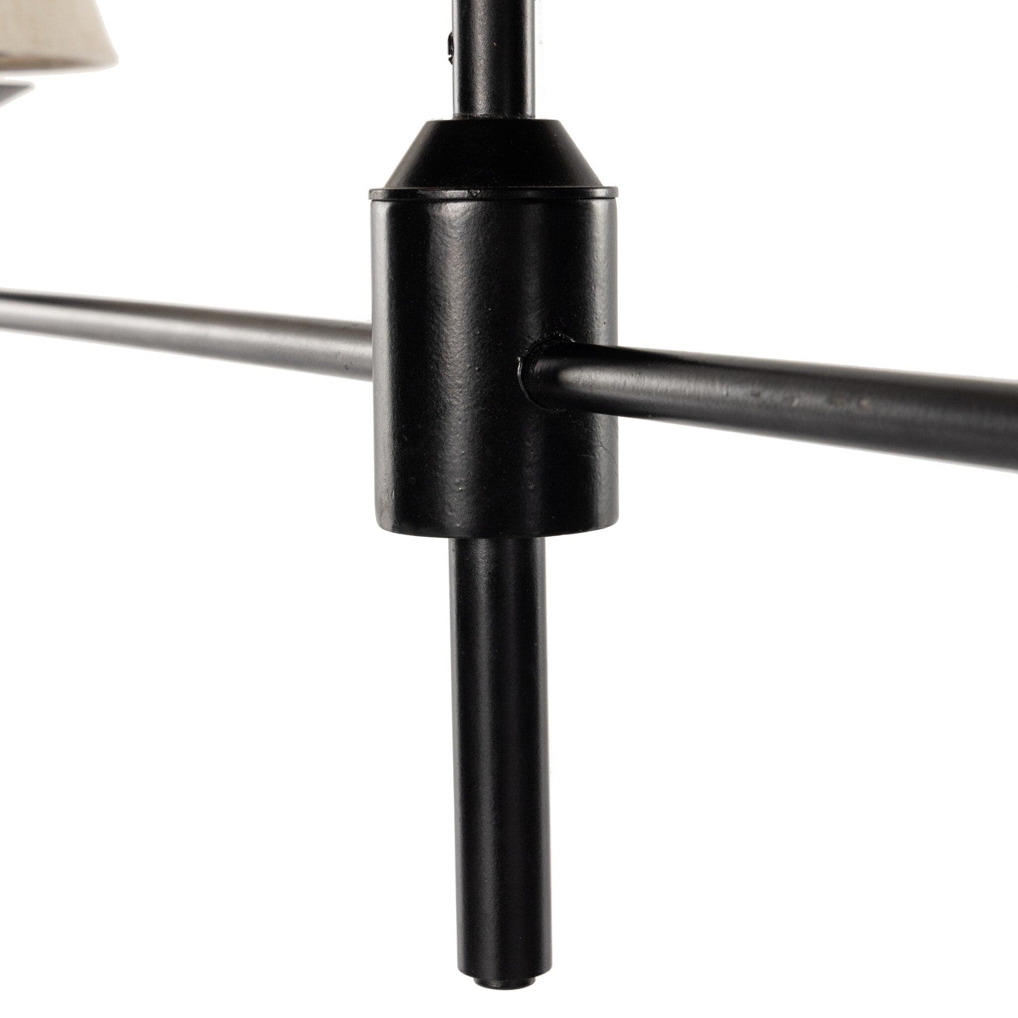 Dodie Linear Chandelier - Jet Black