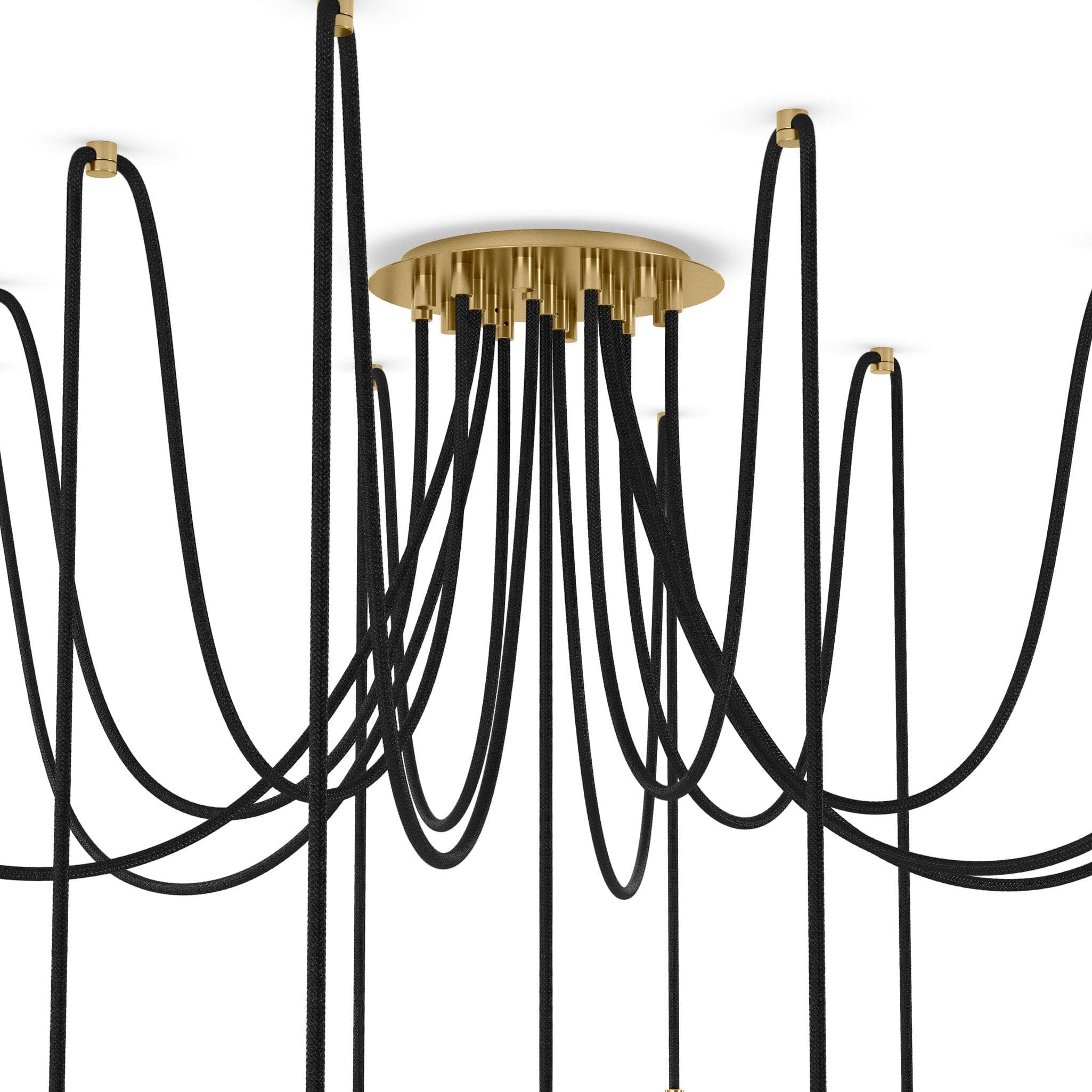 Spider Chandelier - Black Cord