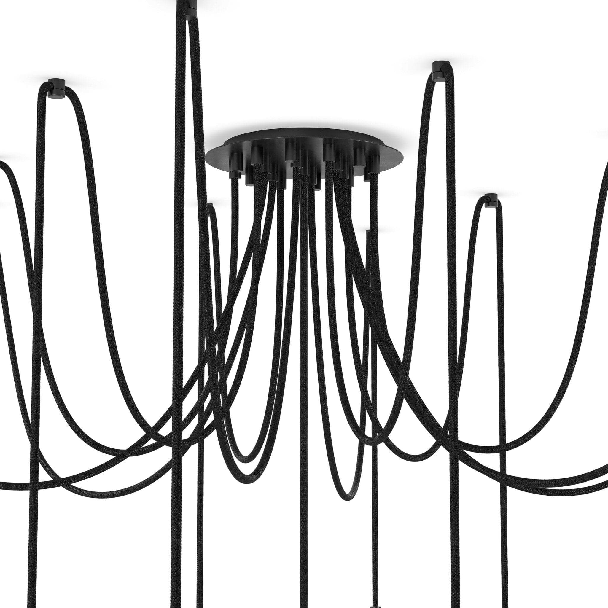 Spider Chandelier - Black Cord