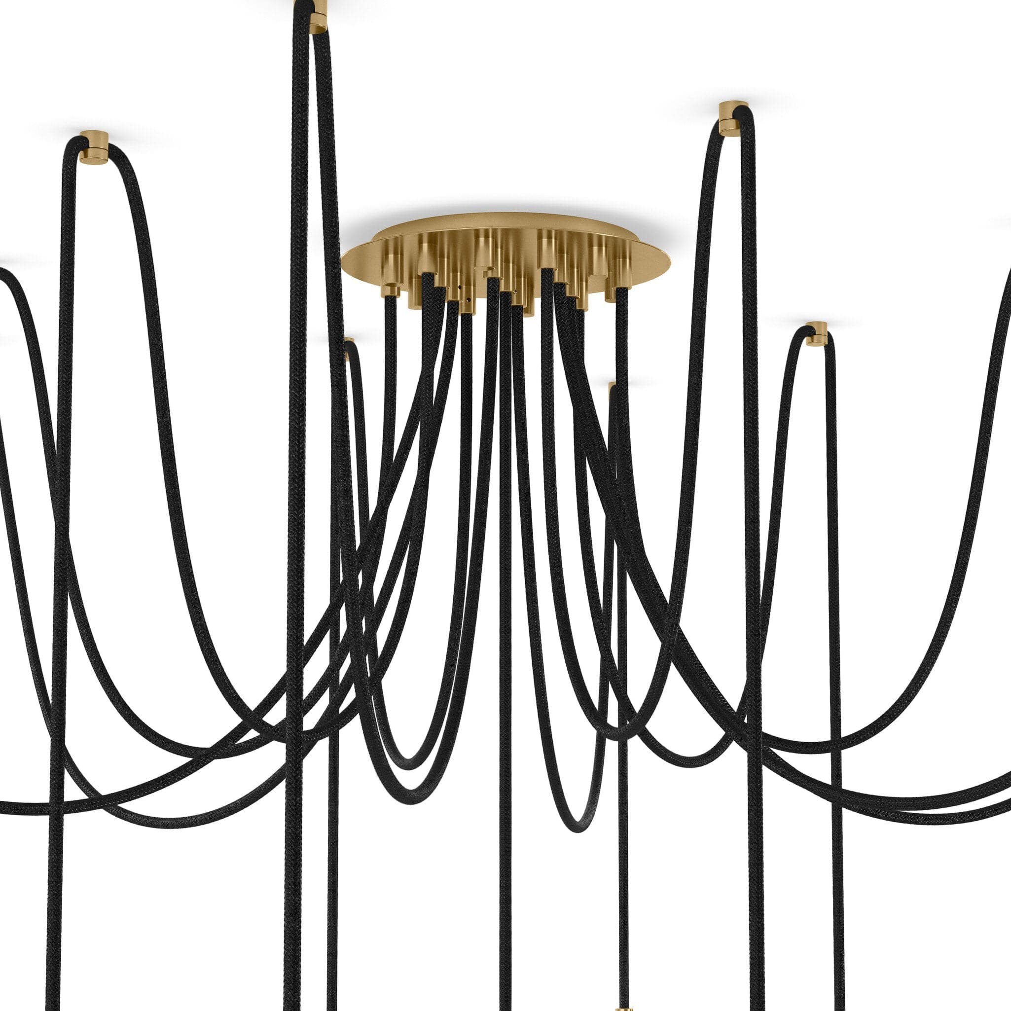 Spider Chandelier - Black Cord