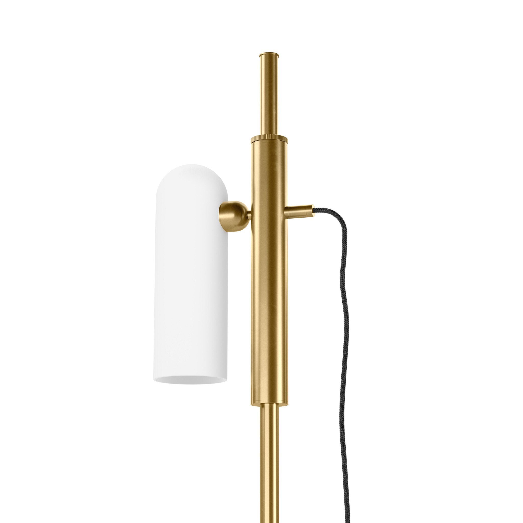 Odyssey 1 Floor Lamp - Burnished Brass