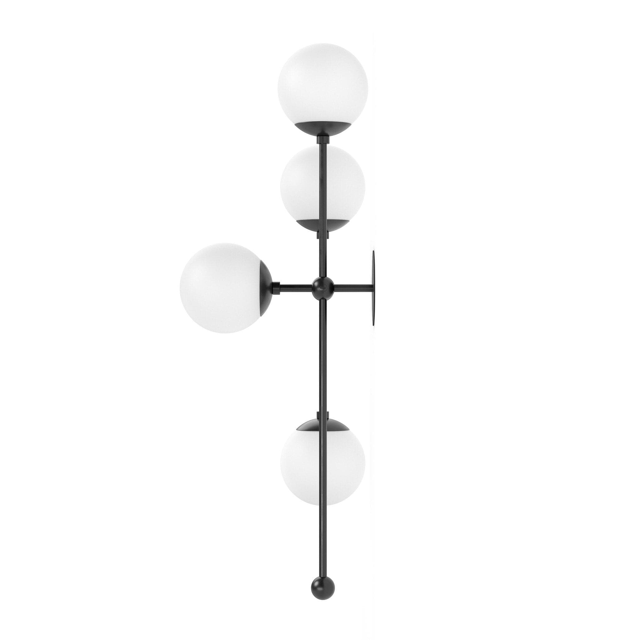 Armstrong 4 L Sconce - Black Gunmetal