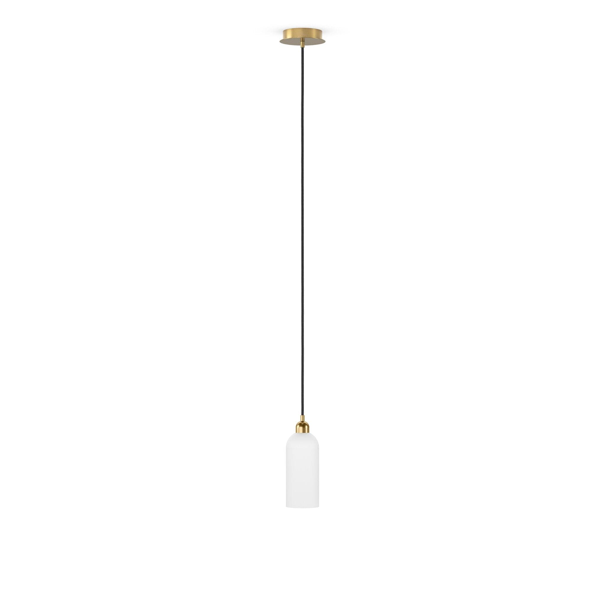 Odyssey Single Pendant - Opal Matte Glass