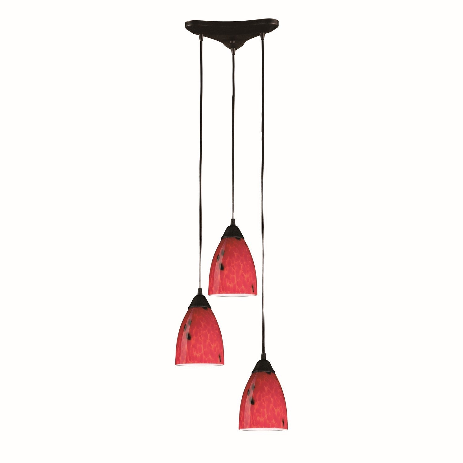 ELK Home - 406-3FR - Three Light Pendant - Classico - Dark Rust