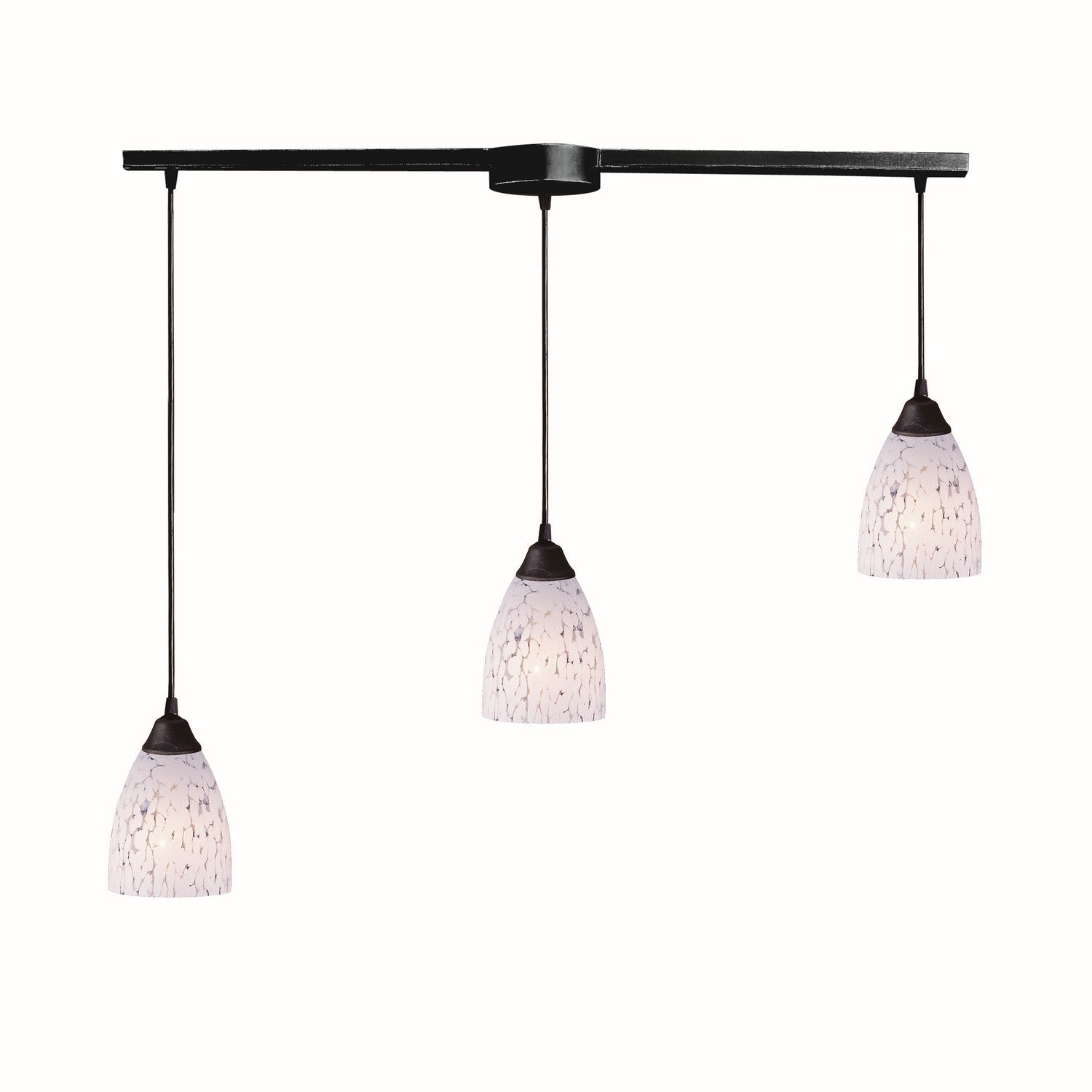 ELK Home - 406-3L-SW - Three Light Pendant - Classico - Dark Rust