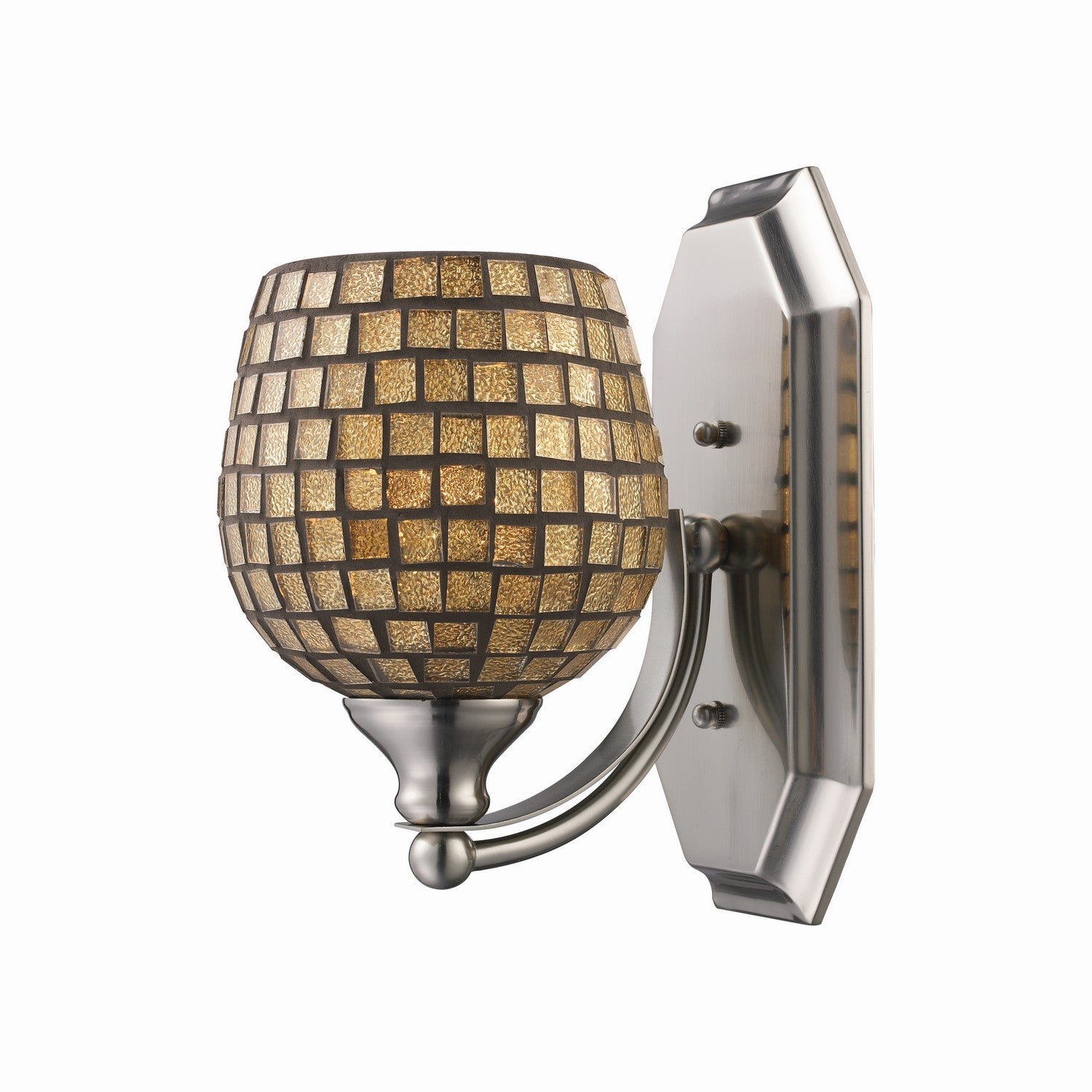 ELK Home - 570-1C-GLD - One Light Vanity Lamp - Mix-N-Match - Polished Chrome