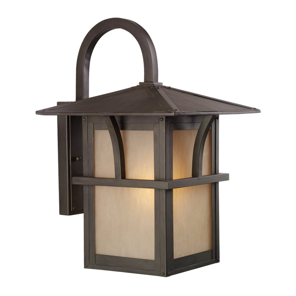 Generation Lighting. - 88882-51 - One Light Outdoor Wall Lantern - Medford Lakes - Statuary Bronze