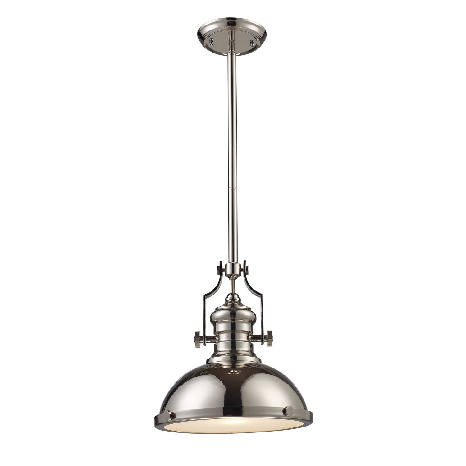 ELK Home - 66114-1 - One Light Pendant - Chadwick - Polished Nickel