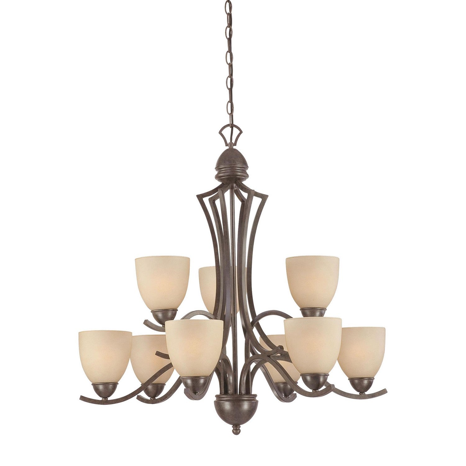 ELK Home - SL808322 - Nine Light Chandelier - Triton - Sable Bronze