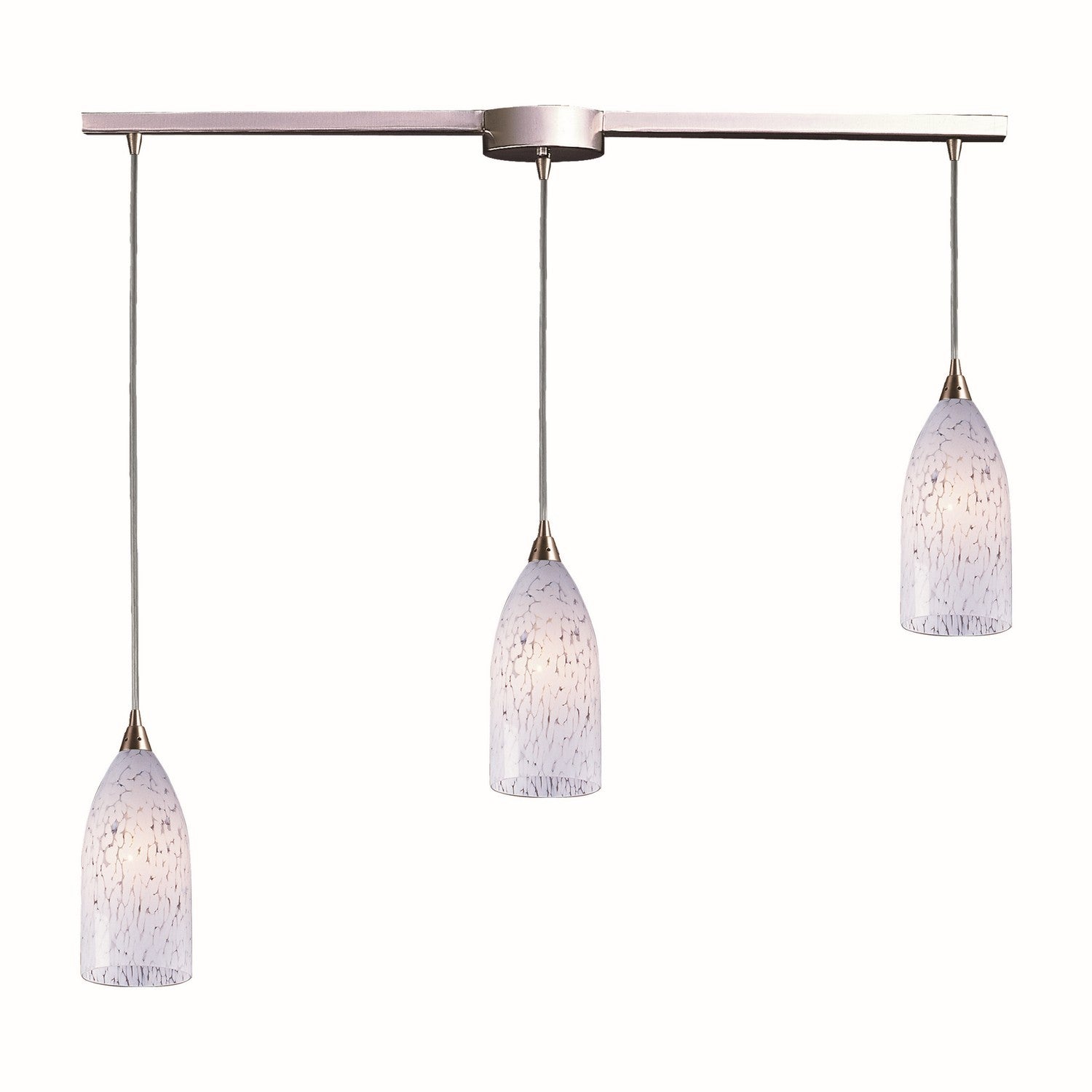 ELK Home - 502-3L-SW - Three Light Pendant - Verona - Satin Nickel