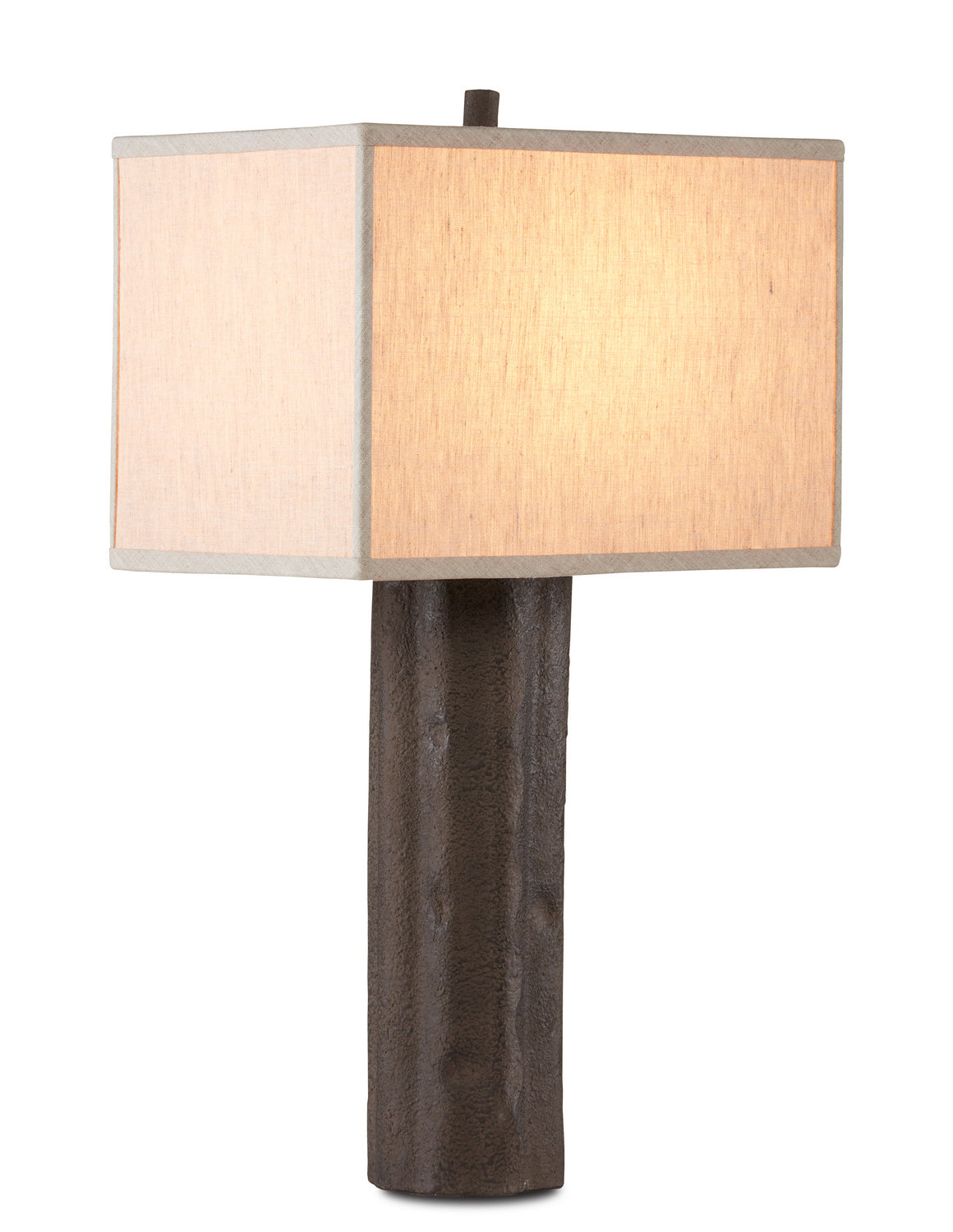 One Light Table Lamp from the Caravan collection in Molé Black finish