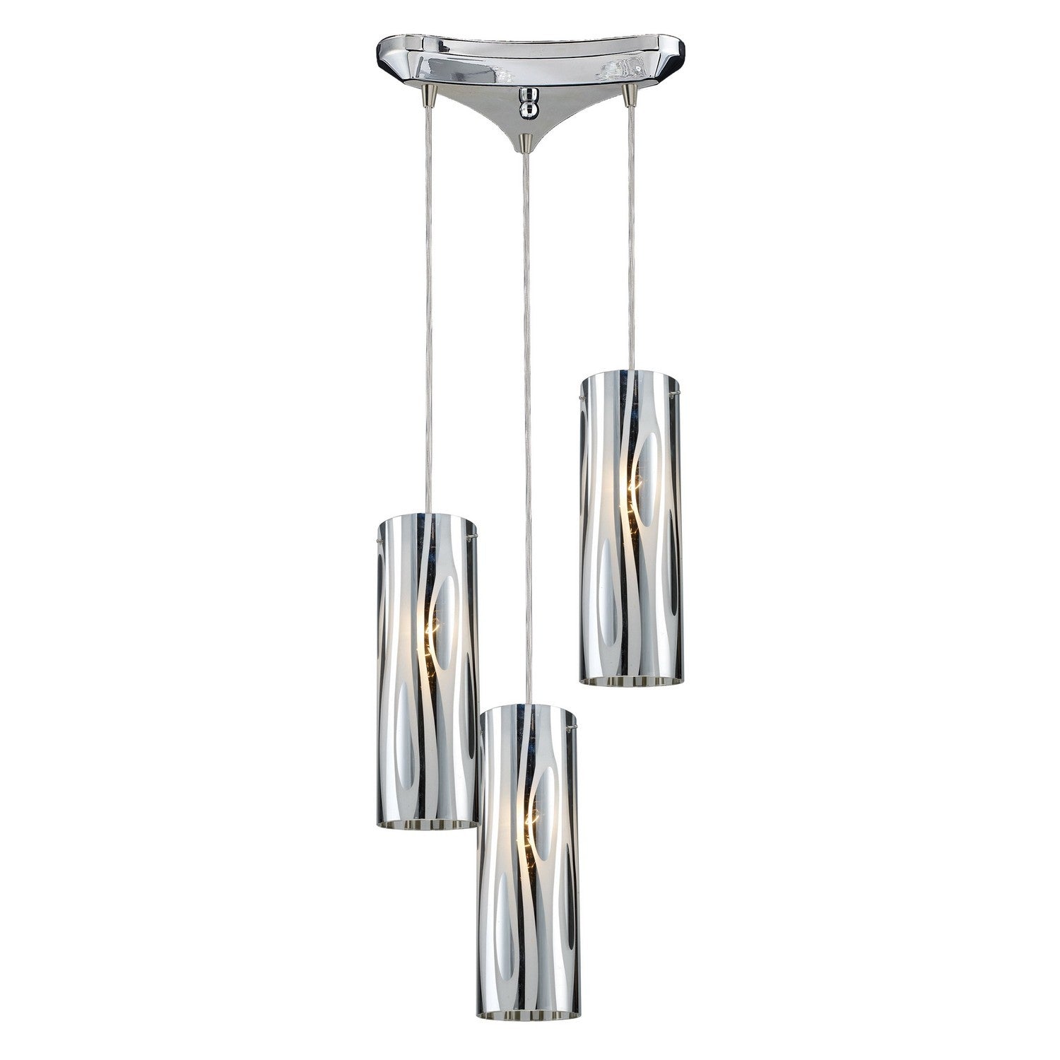 ELK Home - 31078/3 - Three Light Pendant - Chromia - Polished Chrome