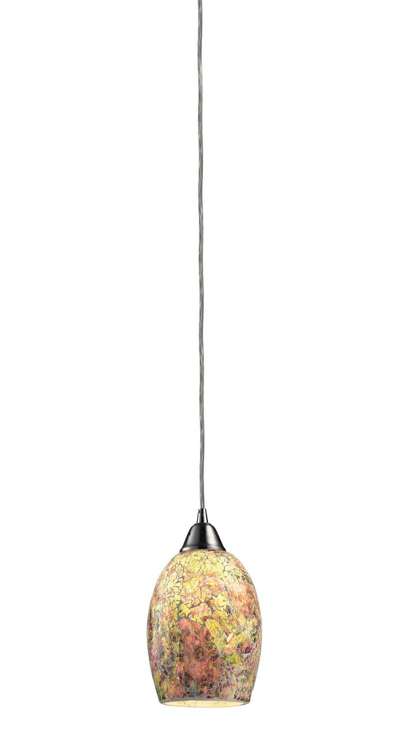 ELK Home - 73021-1 - One Light Mini Pendant - Avalon - Satin Nickel