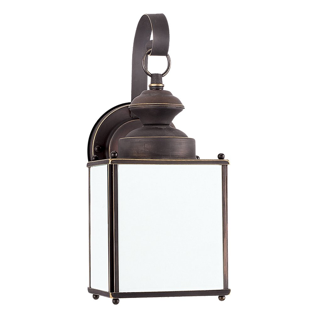 Generation Lighting. - 84157D-71 - One Light Outdoor Wall Lantern - Jamestowne - Antique Bronze