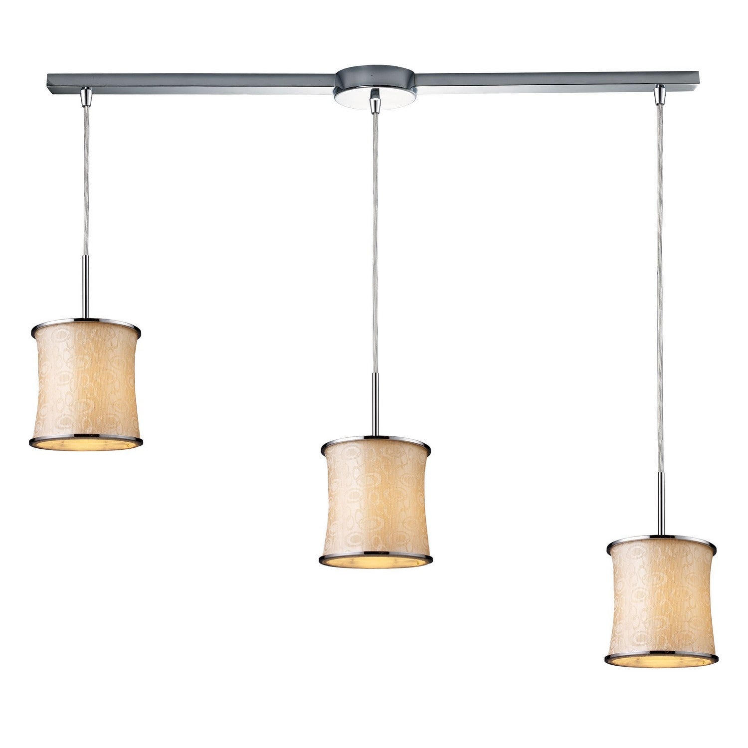 ELK Home - 20024/3L - Three Light Pendant - Fabrique - Polished Chrome