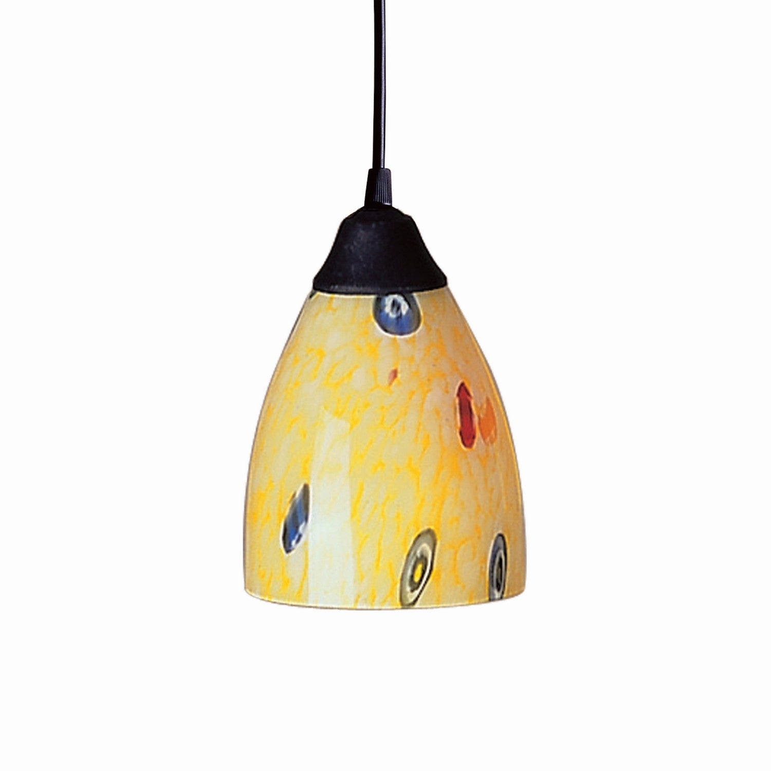 ELK Home - 406-1YW - One Light Mini Pendant - Classico - Dark Rust