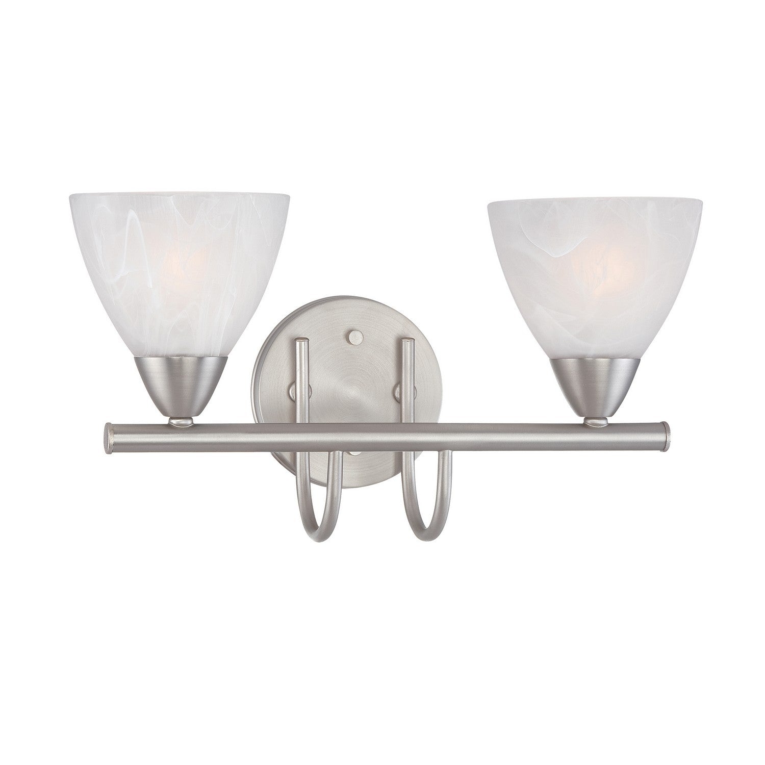 ELK Home - 190016117 - Two Light Vanity - Tia - Matte Nickel