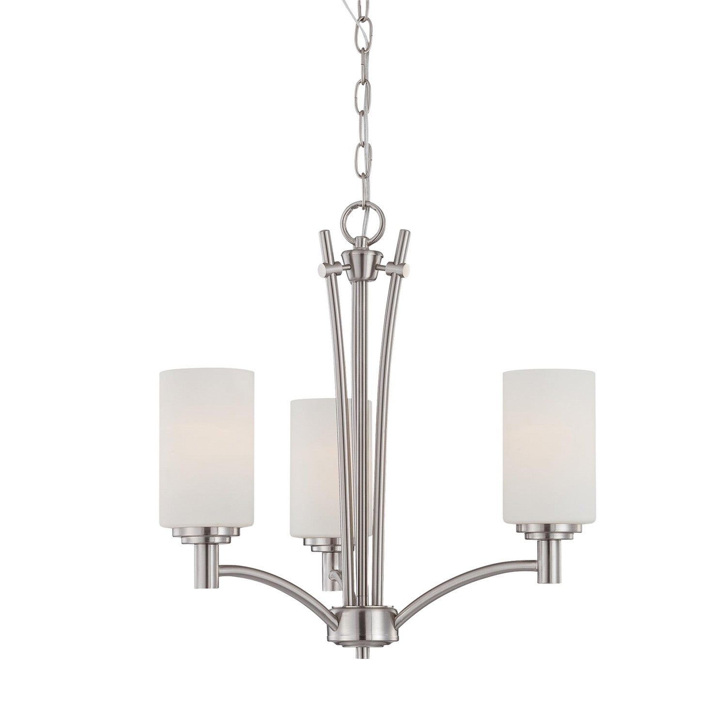 ELK Home - 190040217 - Three Light Chandelier - Pittman - Brushed Nickel