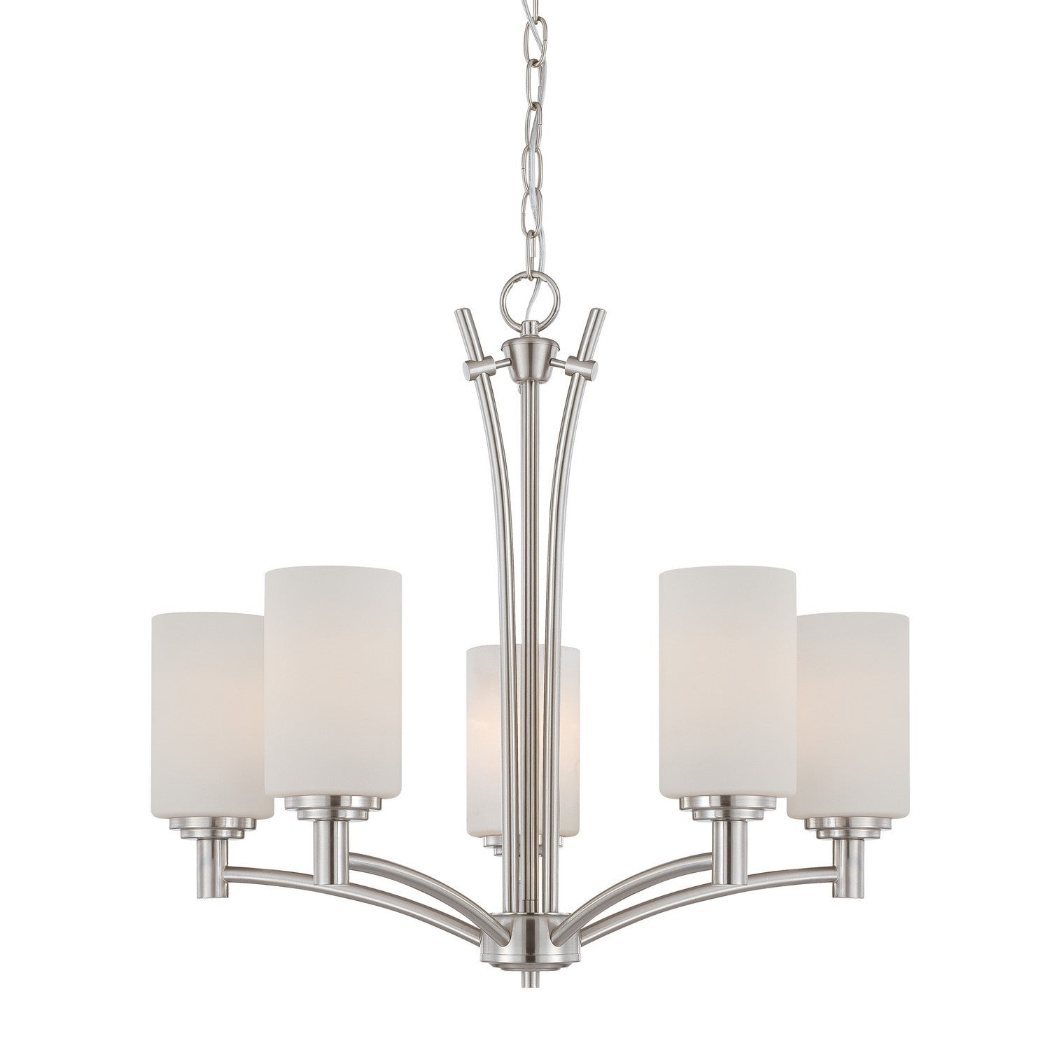 ELK Home - 190041217 - Five Light Chandelier - Pittman - Brushed Nickel