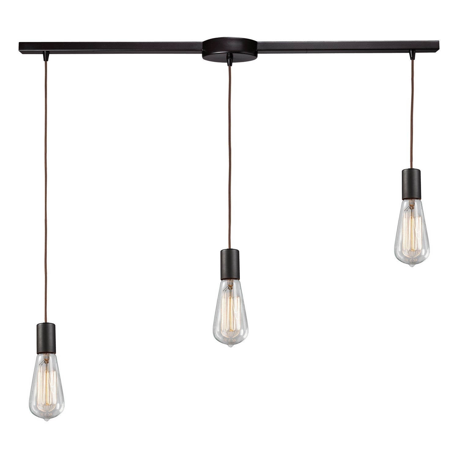 ELK Home - 60046-3L - Three Light Pendant - Menlow Park - Oil Rubbed Bronze