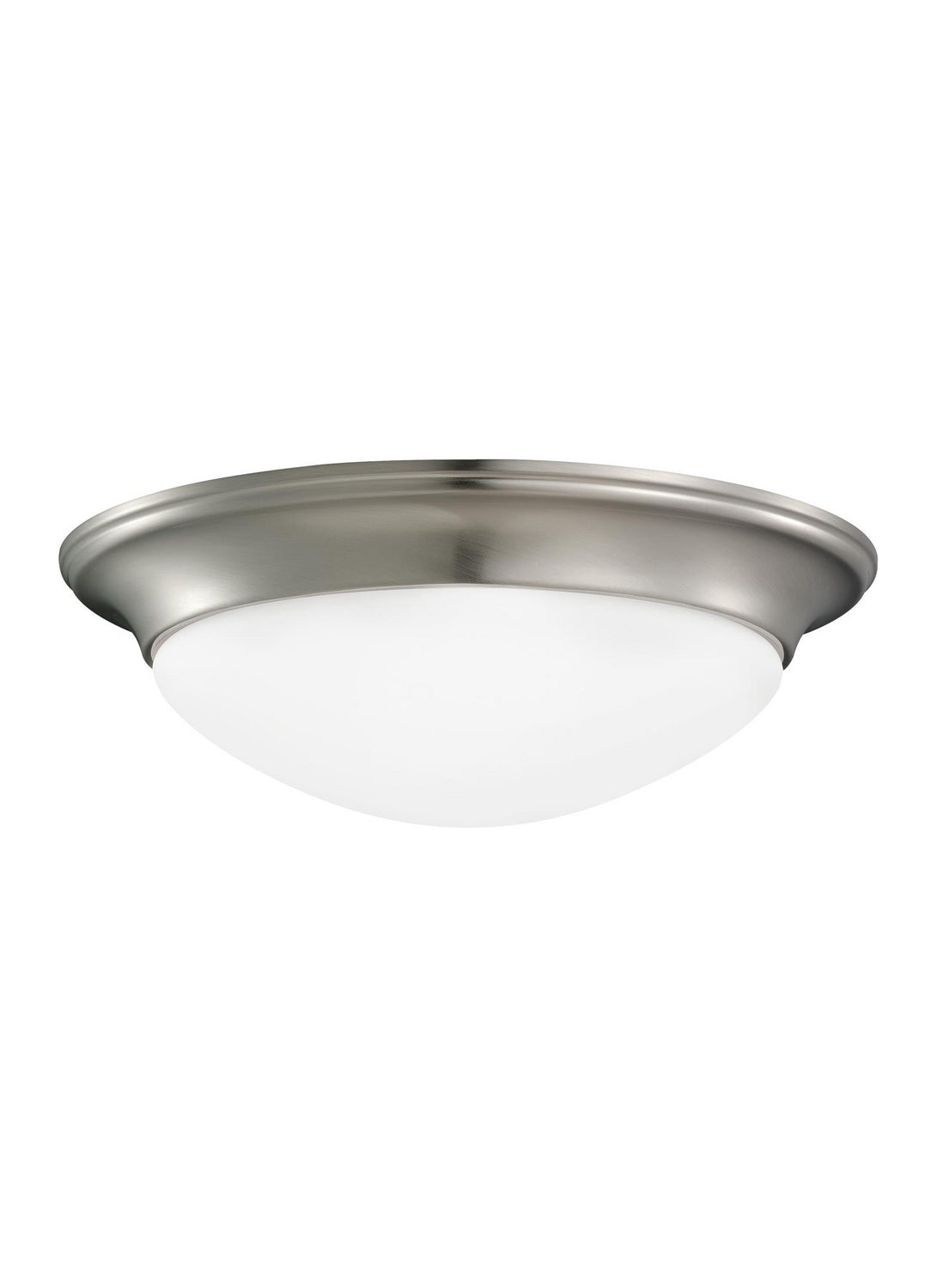 Generation Lighting. - 75434-962 - One Light Flush Mount - Nash - Brushed Nickel