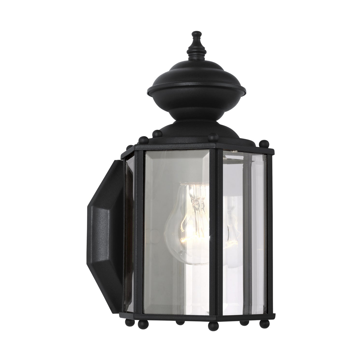 Generation Lighting. - 8507-12 - One Light Outdoor Wall Lantern - Classico - Black