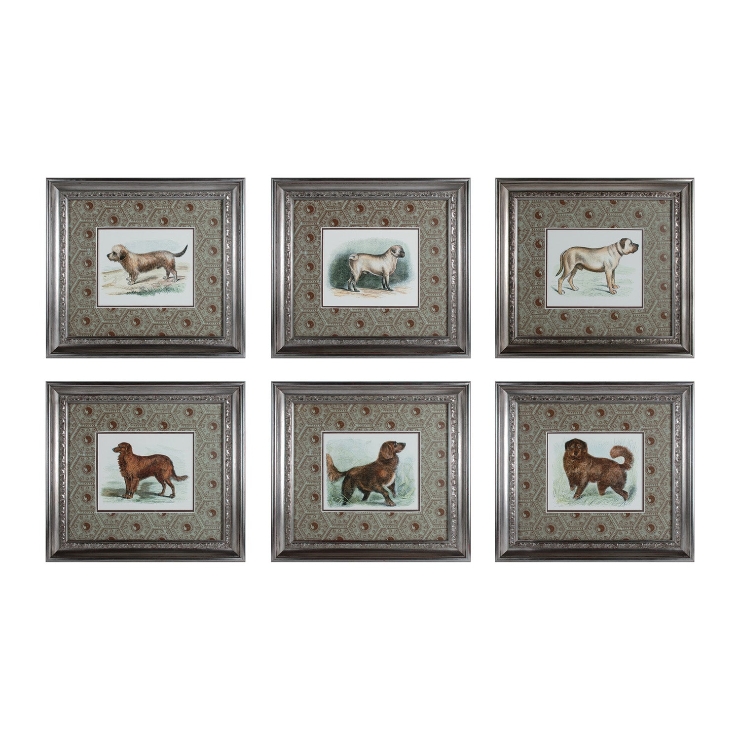 ELK Home - 10052-S6 - Wall Decor - Framed Picture - Silver Leaf