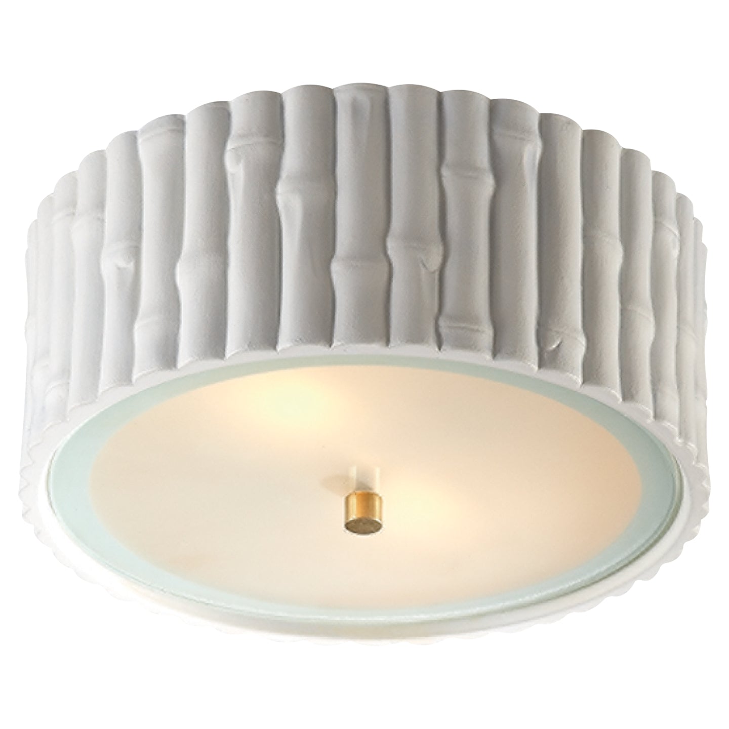 Visual Comfort Signature - AH 4004WHT-FG - Two Light Flush Mount - Frank - Plaster White