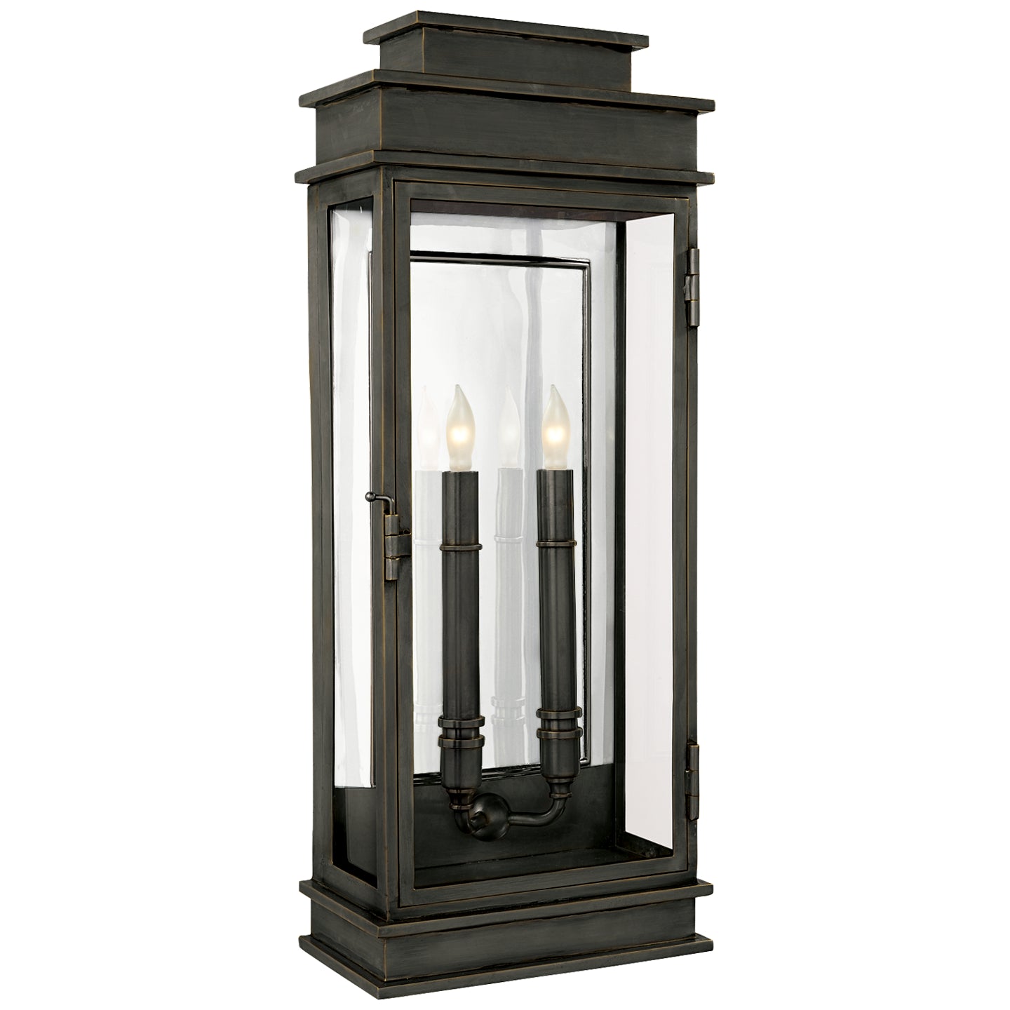 Visual Comfort Signature - CHO 2910BZ - Two Light Linear Lantern - Linear Lantern - Bronze