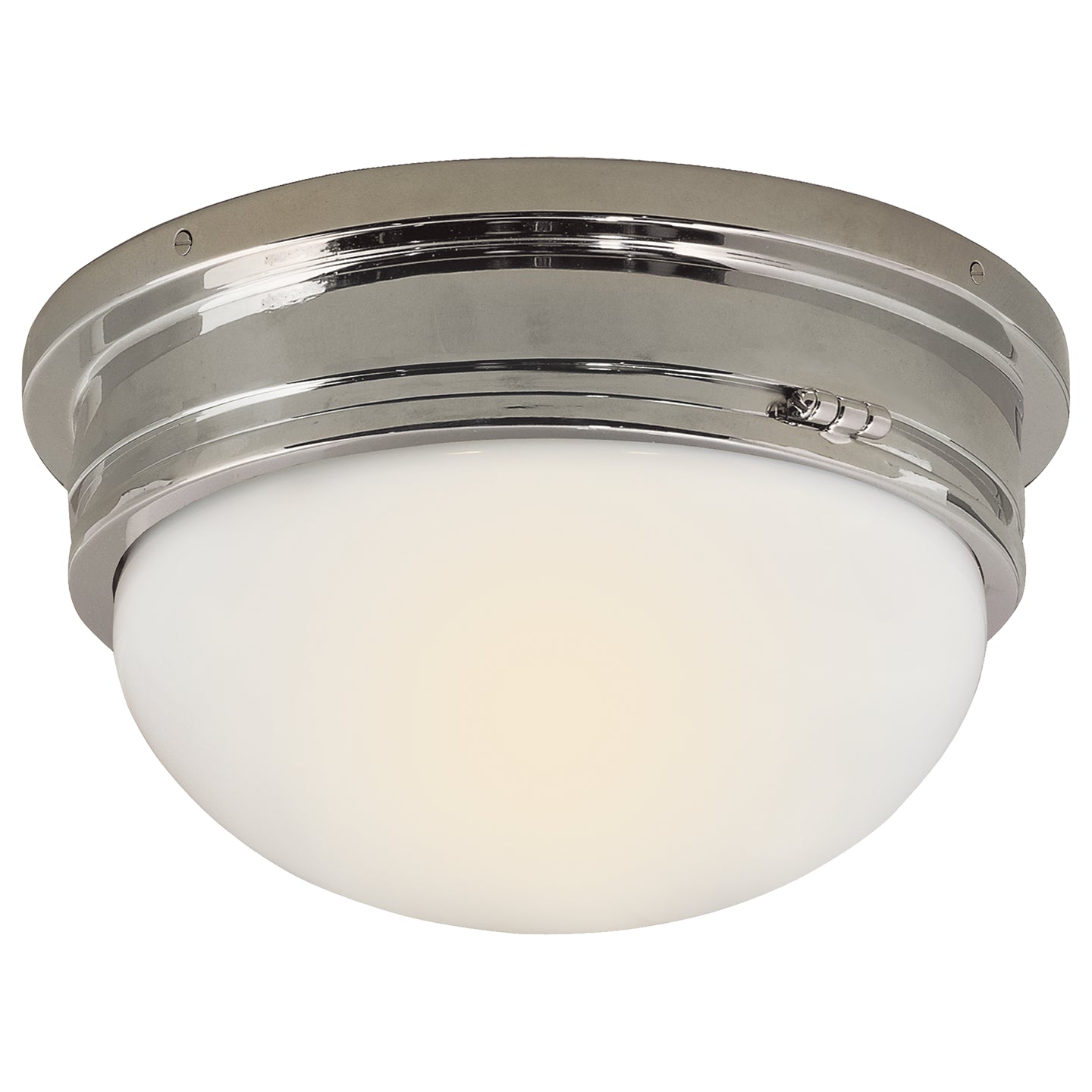 Visual Comfort Signature - SL 4002PN-WG - Two Light Flush Mount - Marine - Polished Nickel