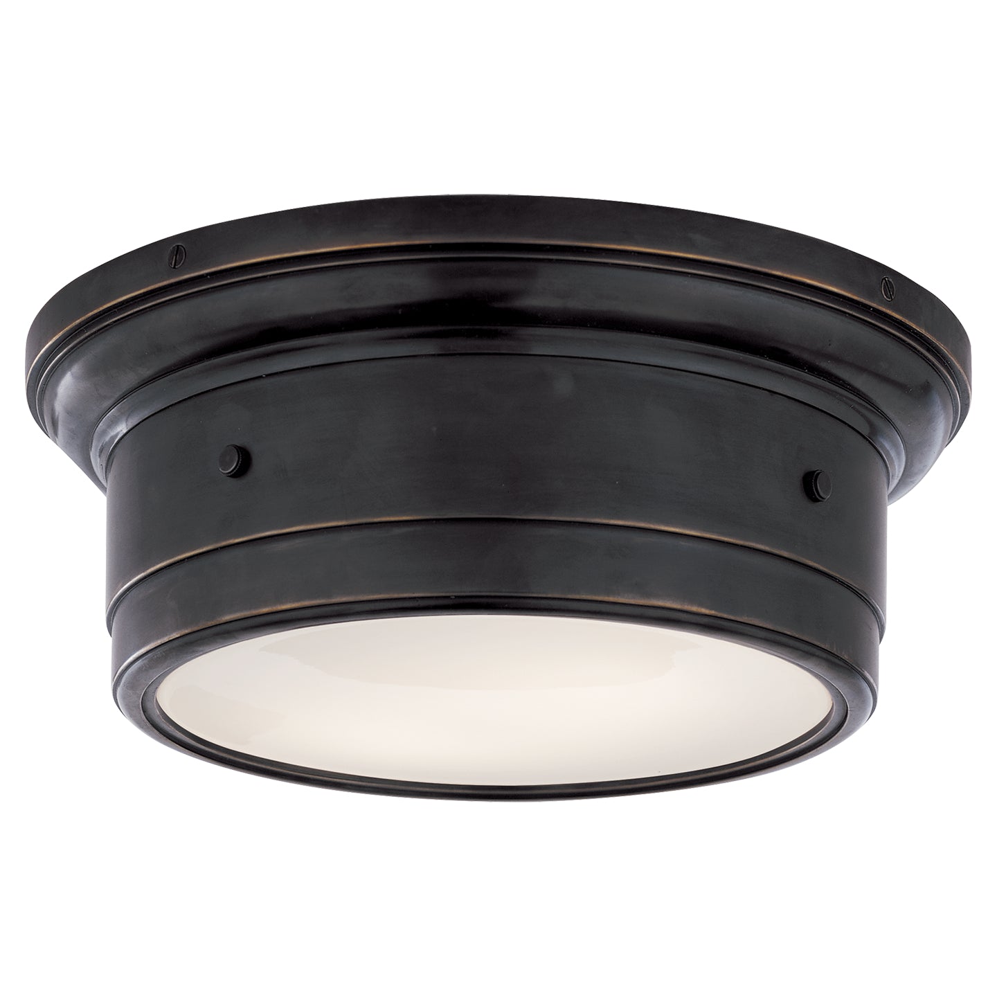 Visual Comfort Signature - SS 4015BZ-WG - Two Light Flush Mount - Siena2 - Bronze