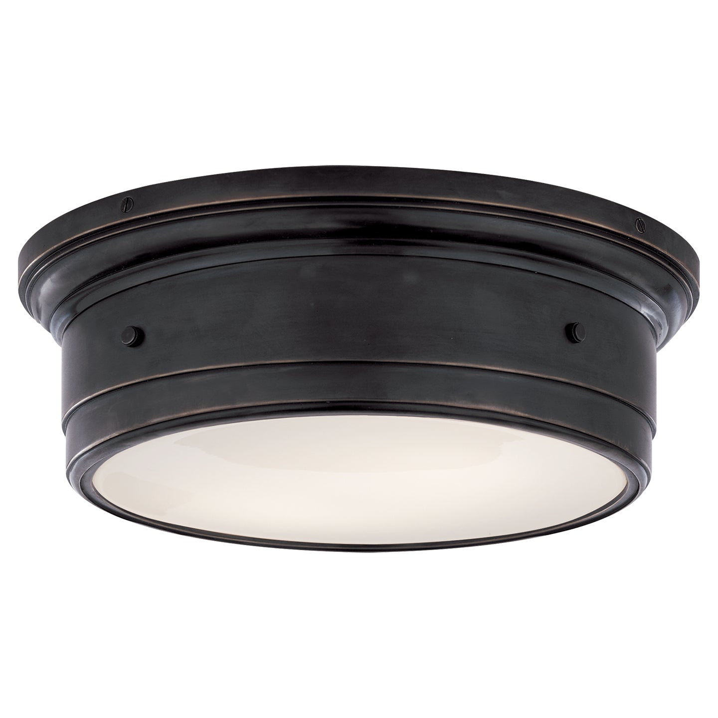 Visual Comfort Signature - SS 4016BZ-WG - Two Light Flush Mount - Siena2 - Bronze