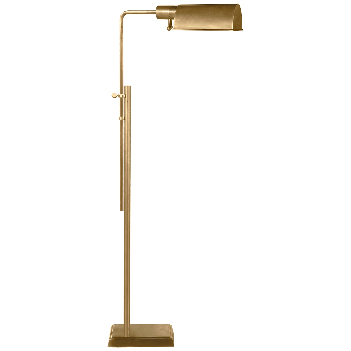 Visual Comfort Signature - TOB 1200HAB - One Light Floor Lamp - Pask - Hand-Rubbed Antique Brass