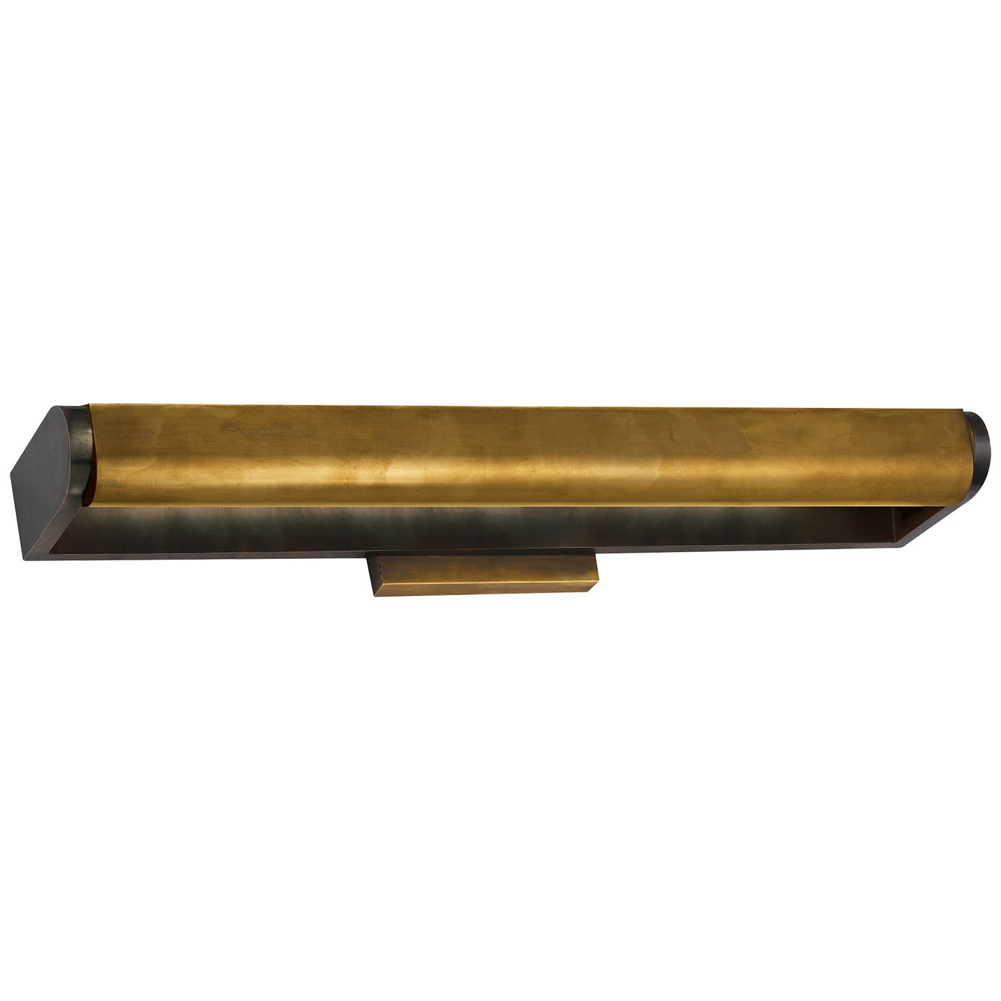 Visual Comfort Signature - TOB 2023BZ/HAB - Three Light Wall Sconce - David Art - Bronze with Antique Brass