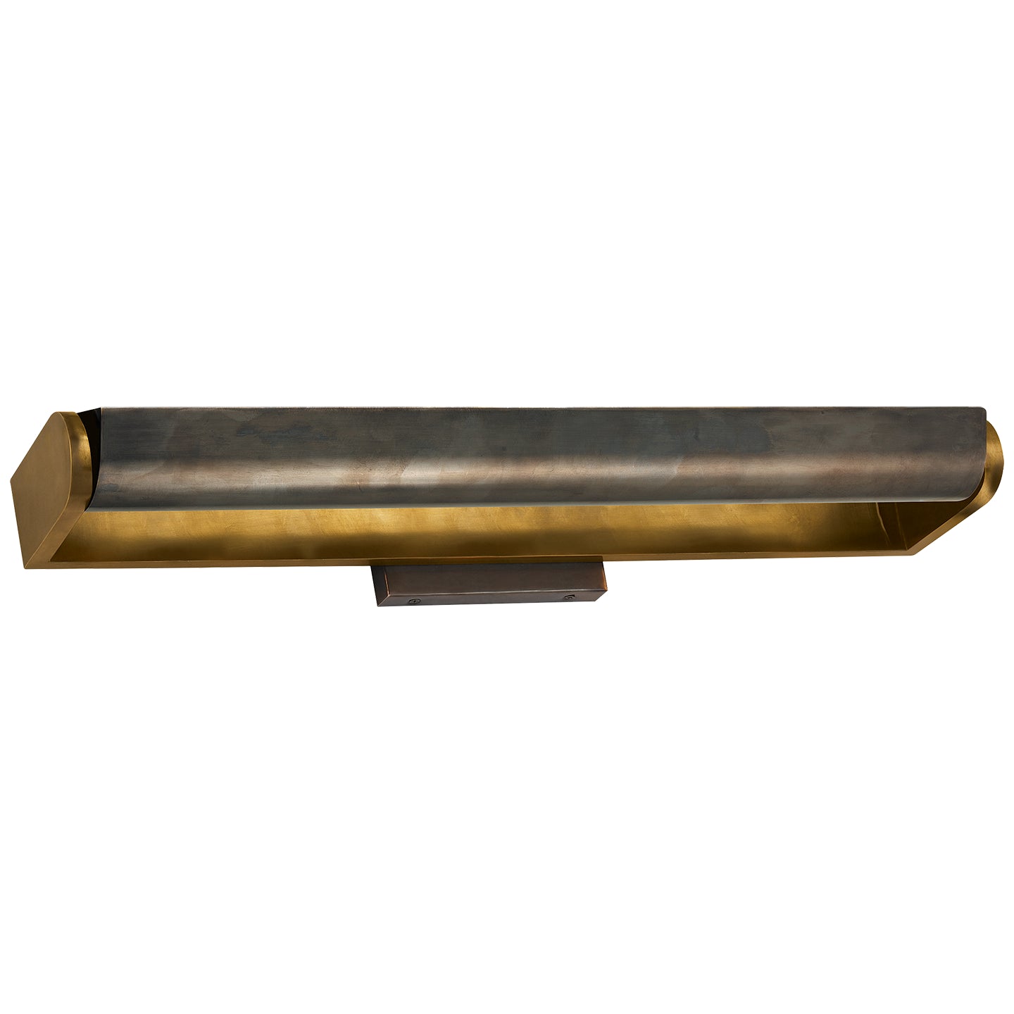 Visual Comfort Signature - TOB 2023HAB/BZ - Three Light Wall Sconce - David Art - Antique Brass with Bronze