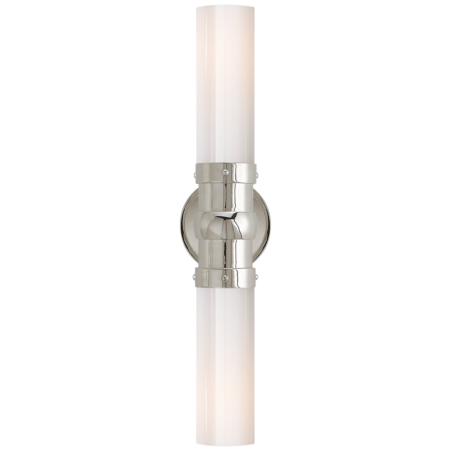 Visual Comfort Signature - TOB 2186PN-WG - Two Light Bath Sconce - Graydon Bath Light - Polished Nickel