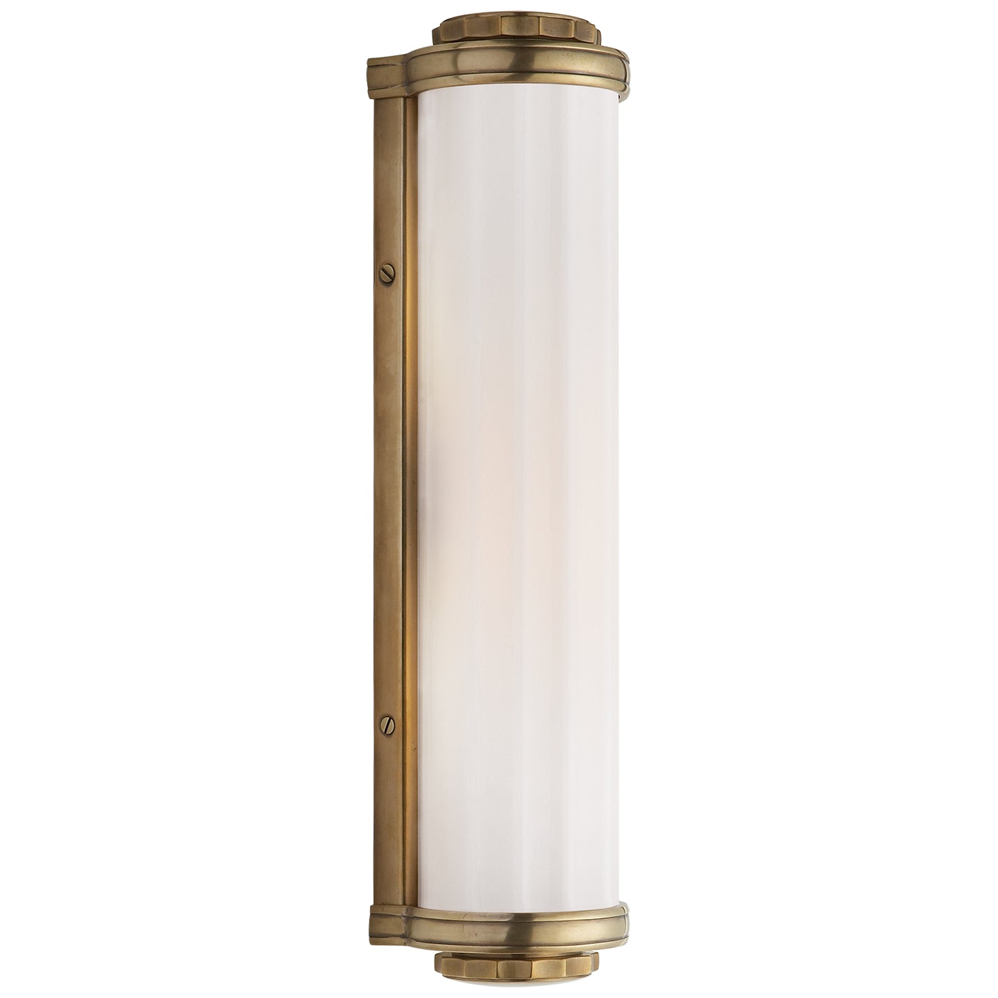 Visual Comfort Signature - TOB 2198HAB-WG - Two Light Bath Sconce - Milton Road - Hand-Rubbed Antique Brass