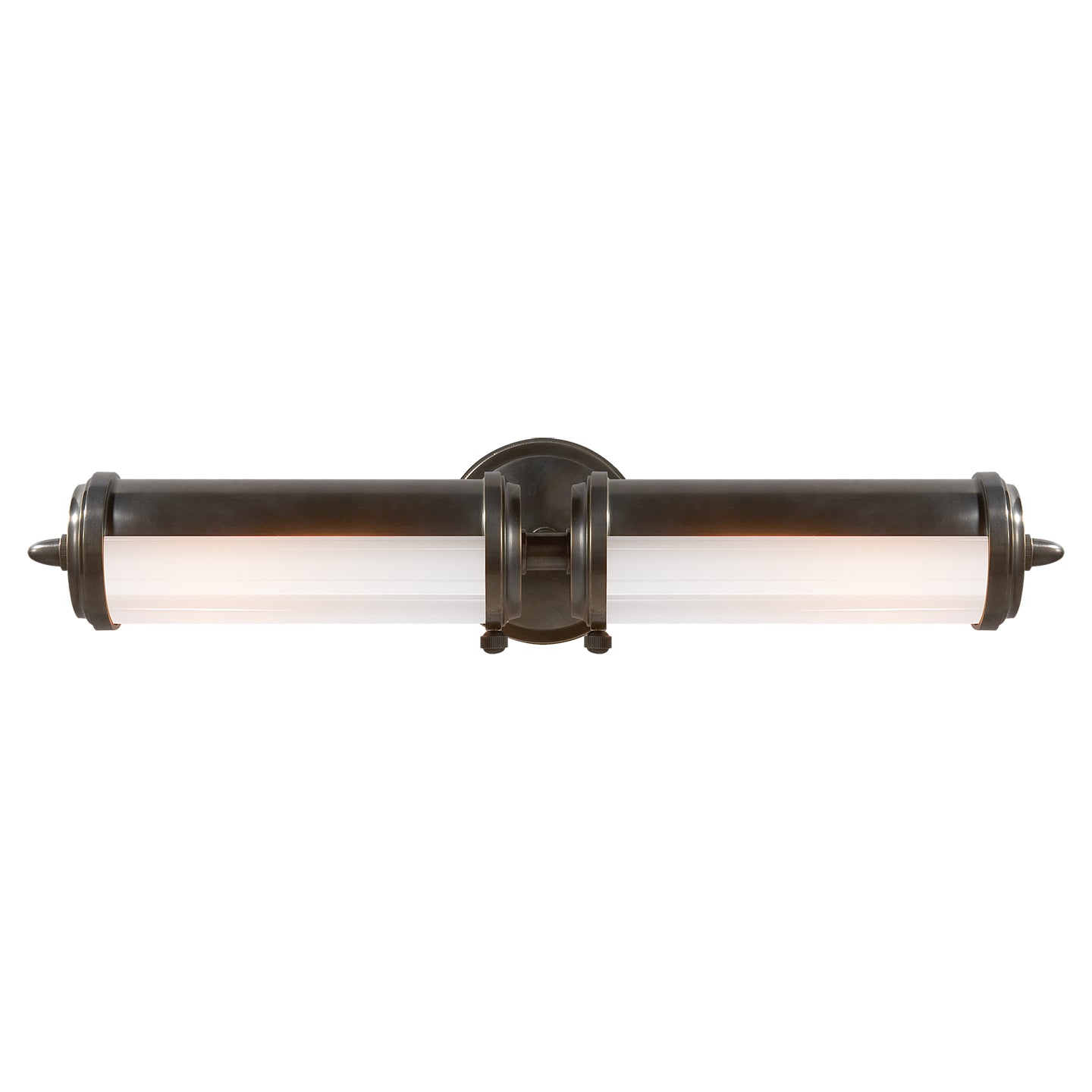 Visual Comfort Signature - TOB 2207BZ-WG - Two Light Bath Sconce - Merchant - Bronze