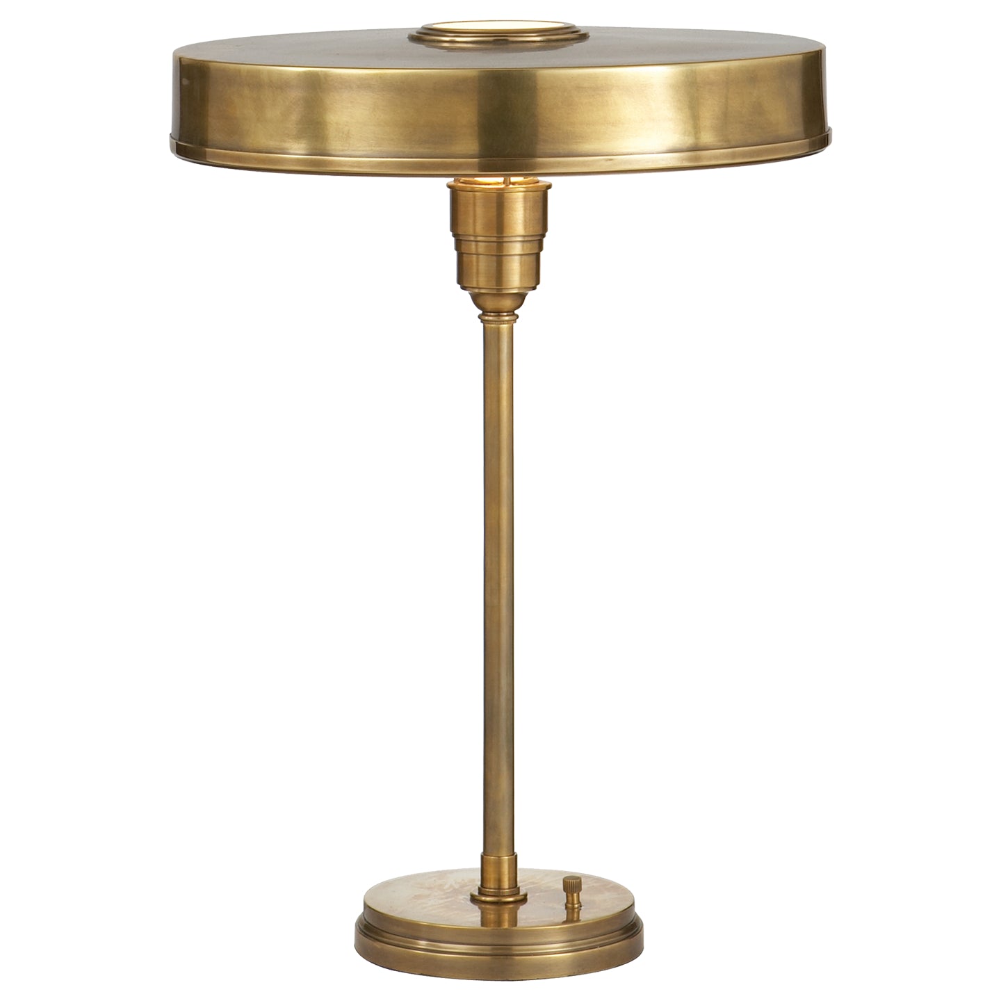 Visual Comfort Signature - TOB 3190HAB - One Light Table Lamp - Carlo - Hand-Rubbed Antique Brass