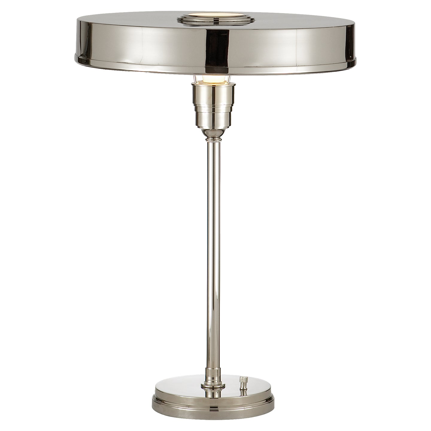Visual Comfort Signature - TOB 3190PN - One Light Table Lamp - Carlo - Polished Nickel