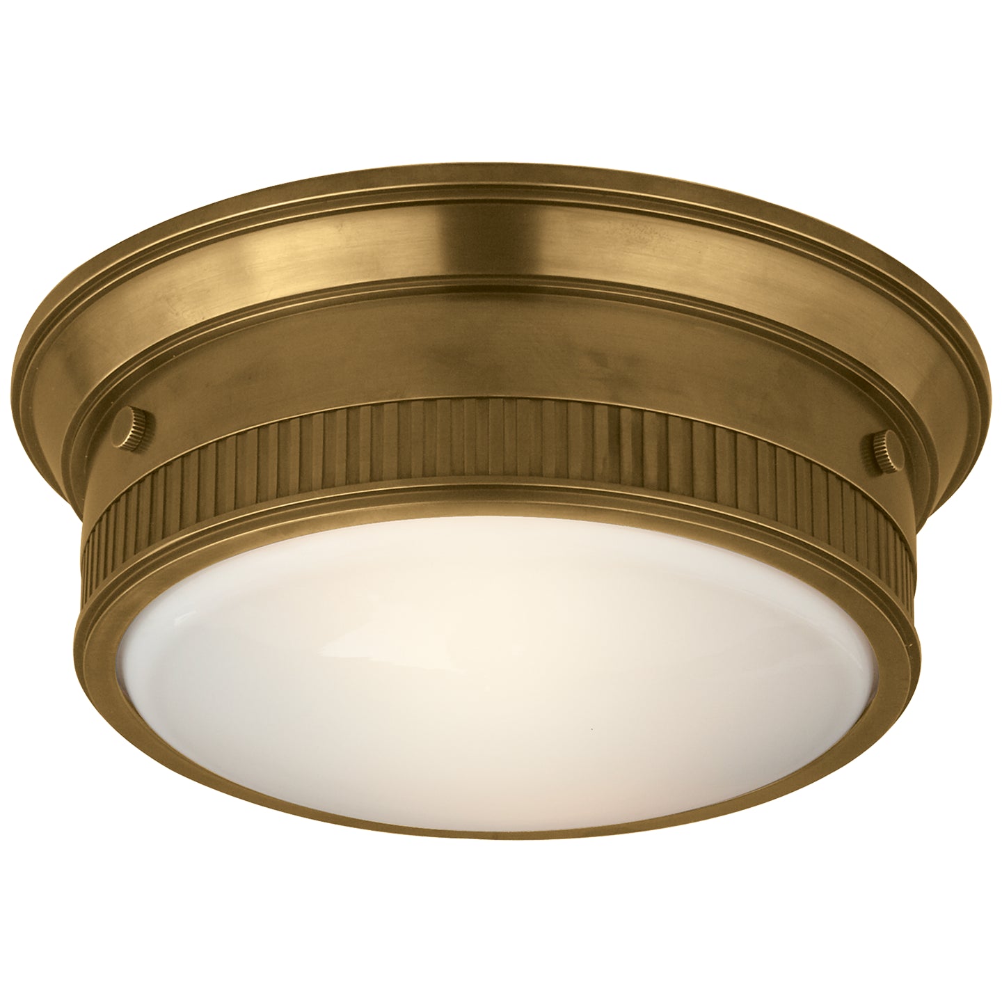 Visual Comfort Signature - TOB 4203HAB - Two Light Flush Mount - Calliope Bath - Hand-Rubbed Antique Brass