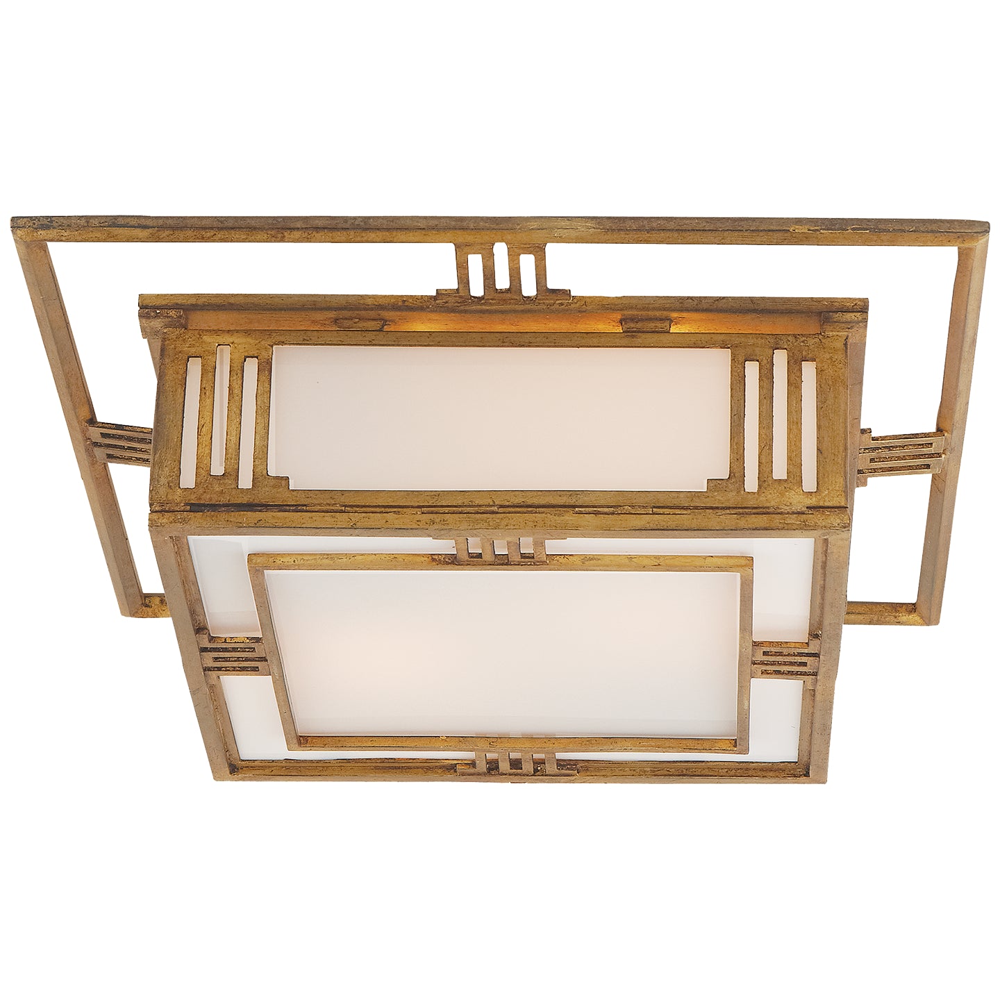 Visual Comfort Signature - TOB 4220GI - Two Light Flush Mount - Enrique - Gilded Iron