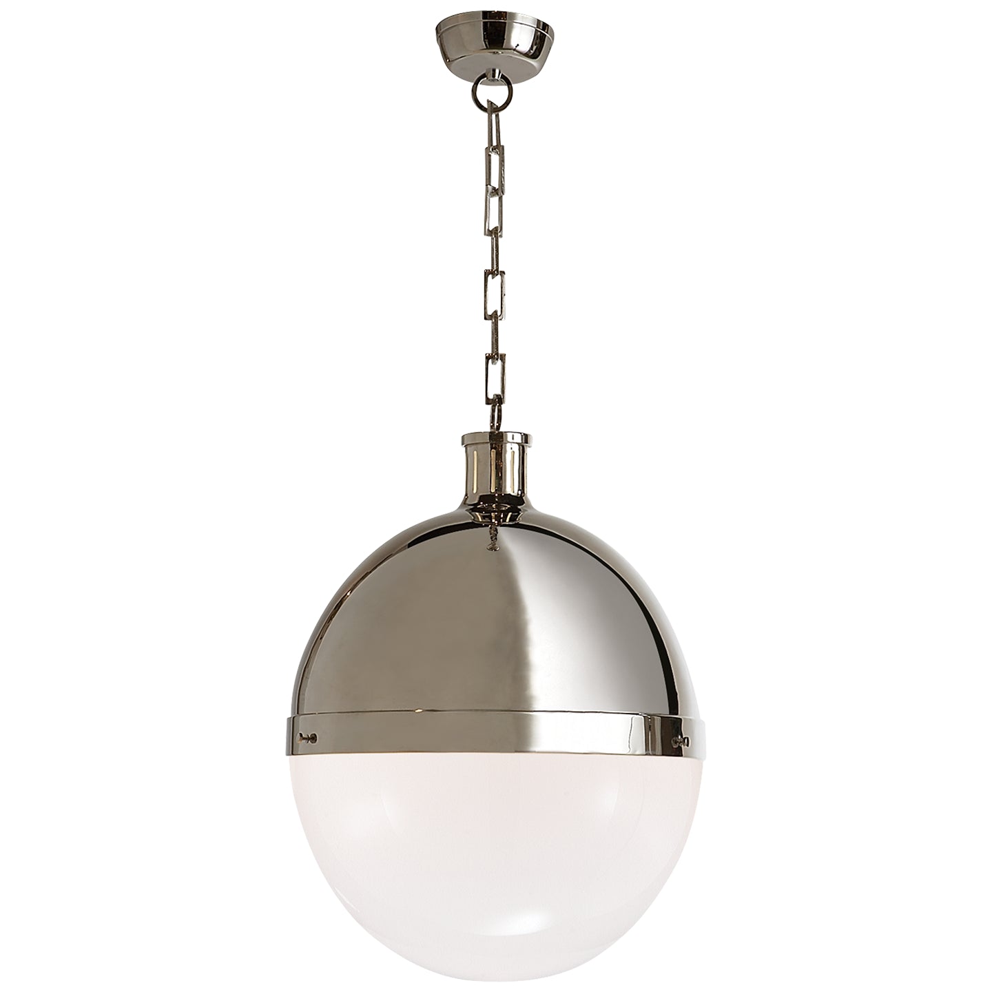 Visual Comfort Signature - TOB 5064PN-WG - Two Light Pendant - Hicks - Polished Nickel