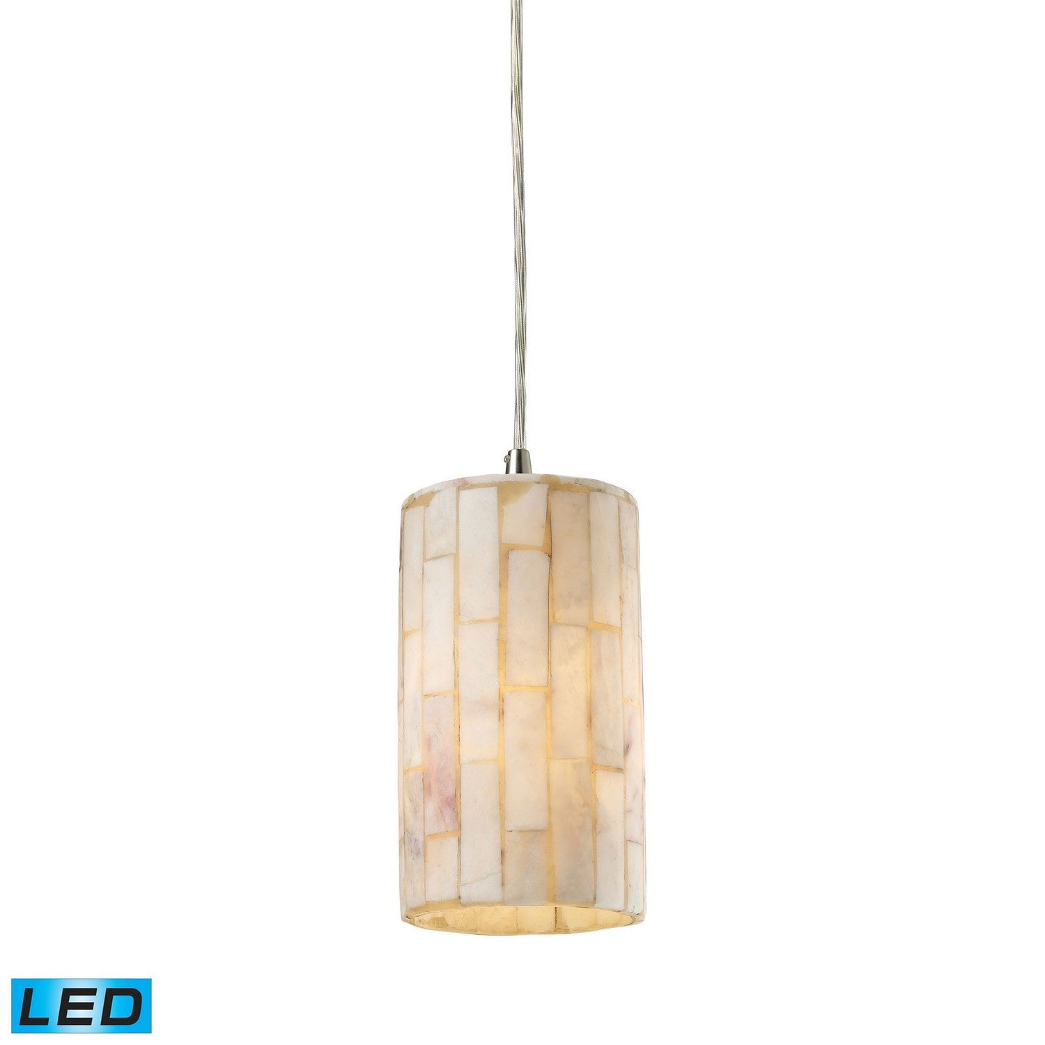 ELK Home - 10147/1-LED - LED Mini Pendant - Coletta - Satin Nickel